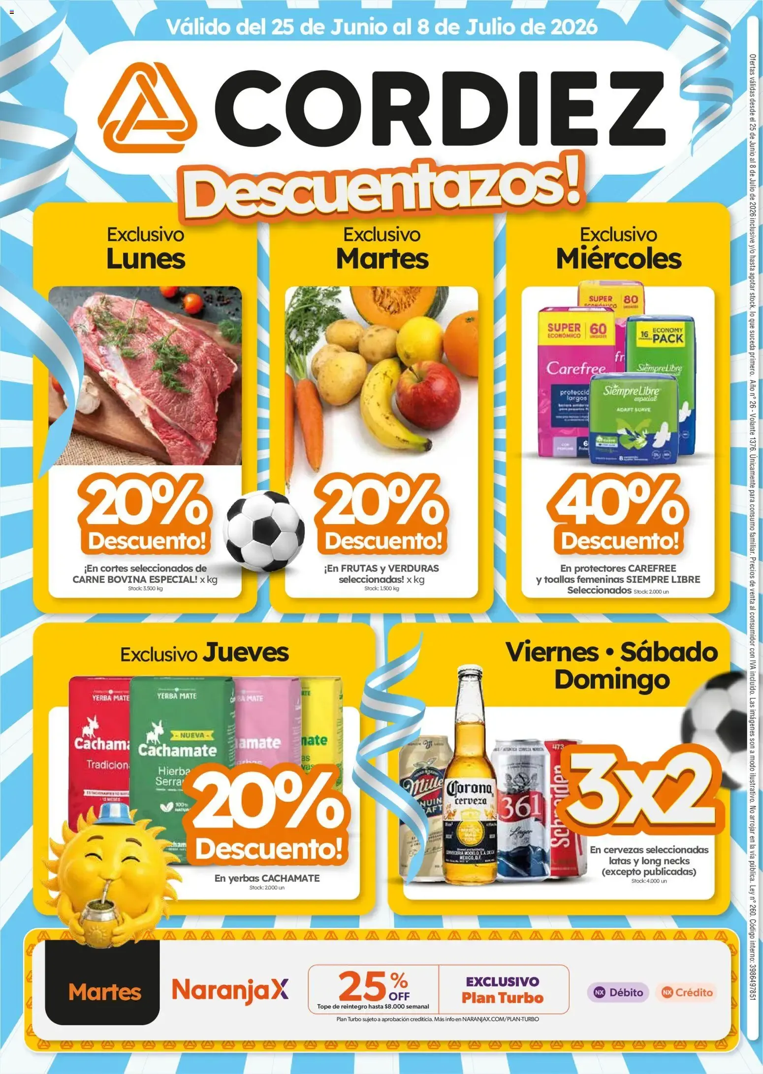 Ofertas de Cordiez ofertas || del 25/06/2026 - 08/07/2026 || Catálogo 25 de junio al 8 de julio 2026 - Página 8 del catálogo