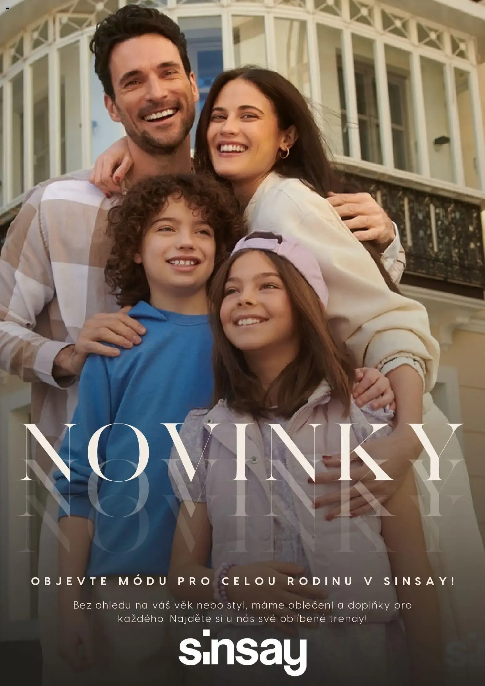 Sinsay: Novinky - Moda para toda la familia - 6. srpna 2. září 2026 - Page 1
