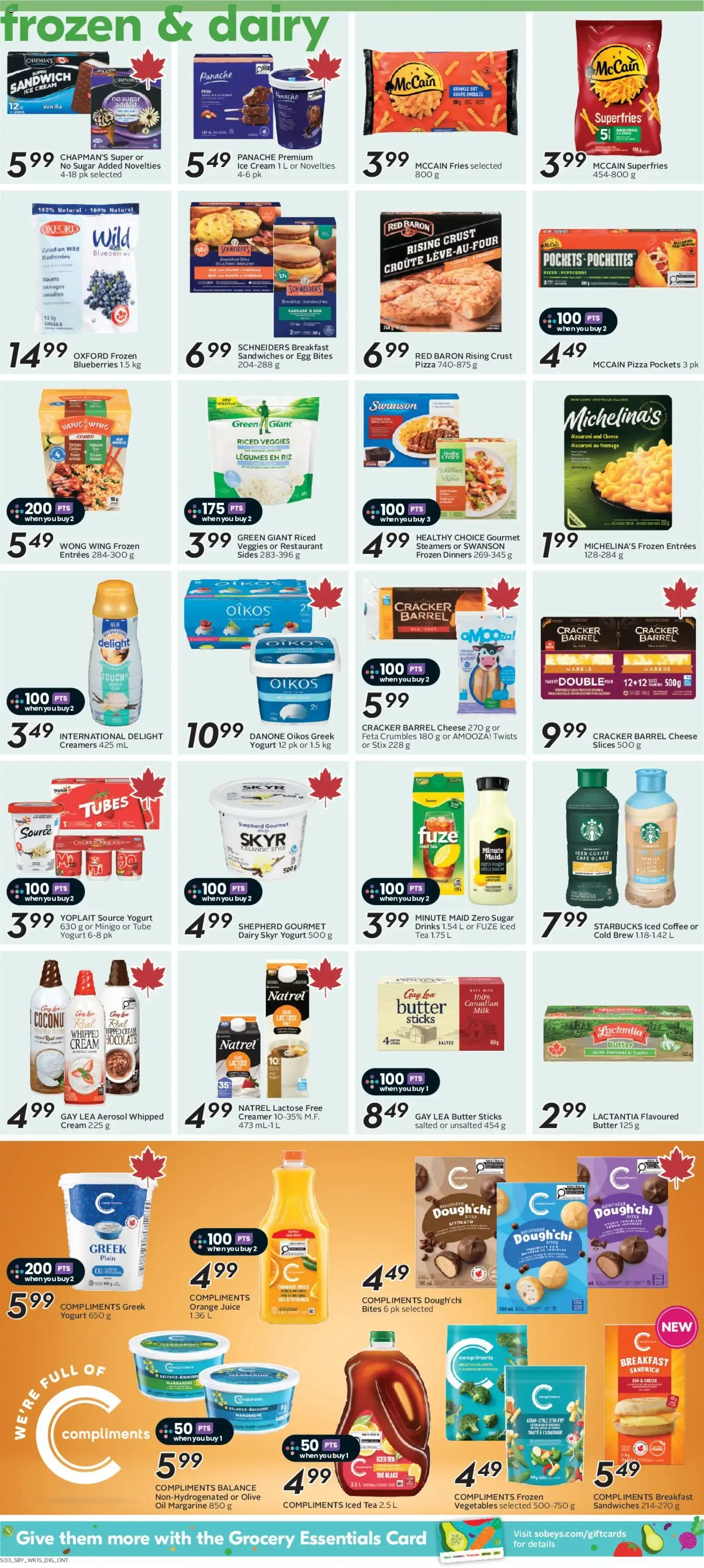 Sobeys weekly flyer / circulaire from August 6 to August 12 2026 - flyer page 11