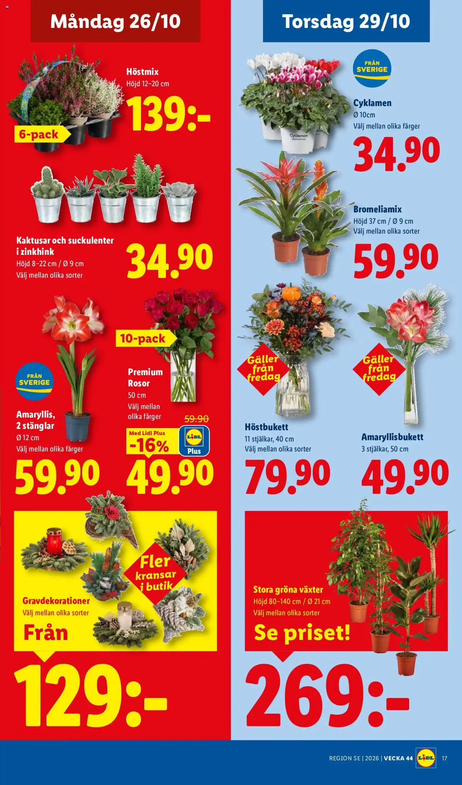 Lidl Veckans erbjudanden från 26 oktober till 1 november 2026 - Reklamblad sidor 21