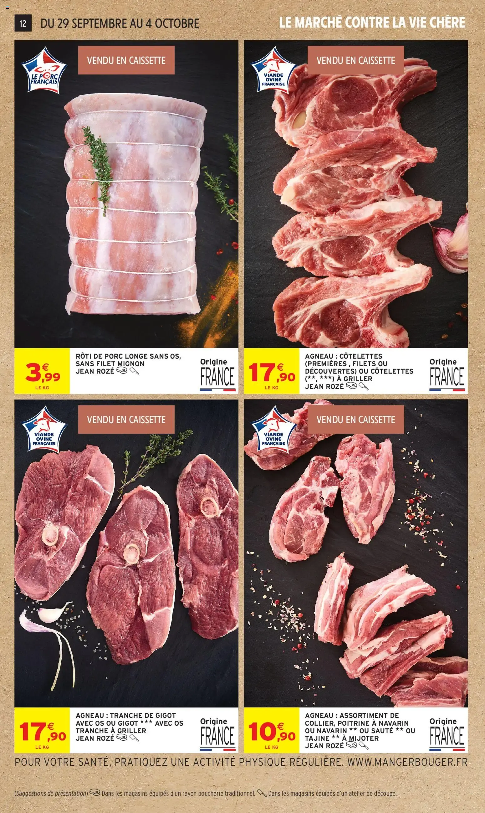 Intermarché - Anniversaire: 100% remboursés en bons d'achat du 29 septembre au 11 octobre 2026 - Catalogue page 12