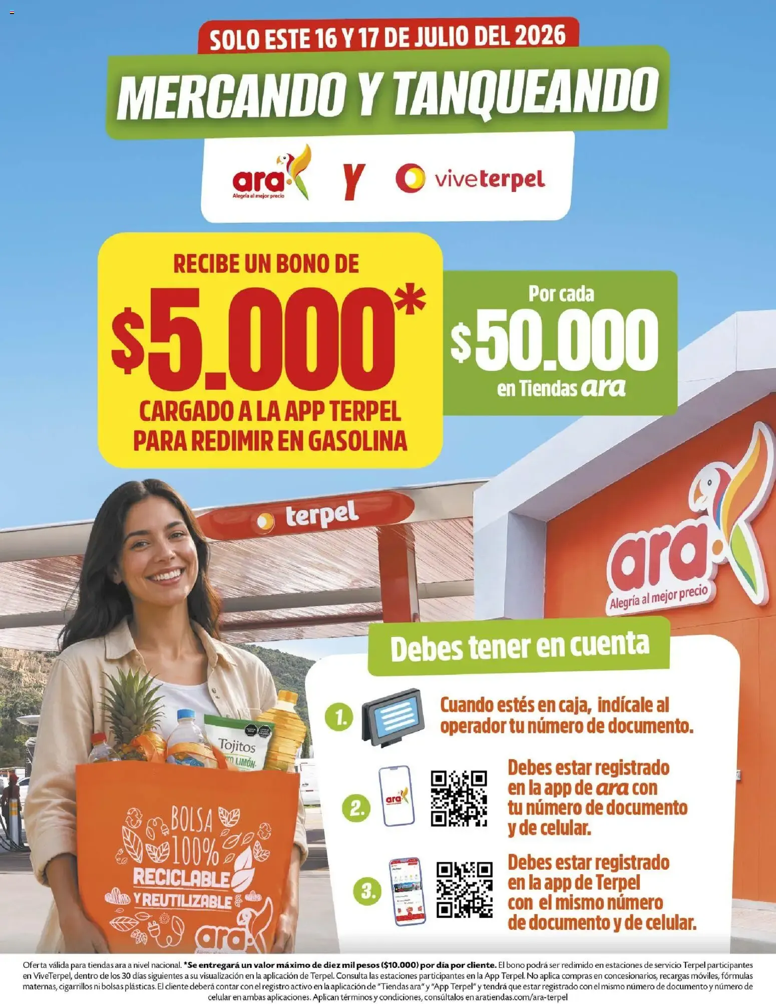 Catalogo de Ara catálogo mercando y tanqueando desde el 16/07/2026 > Revistas Julio 16 de julio al 17 de julio 2026 - Pag 1