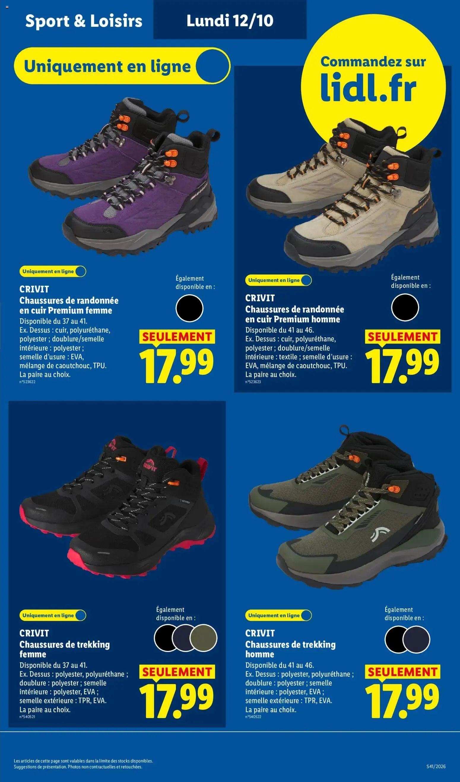 Catalogue LIDL du 08/10/2026 | Promo prospectus en ligne du 8 octobre au 14 octobre 2026 - Catalogue page 49