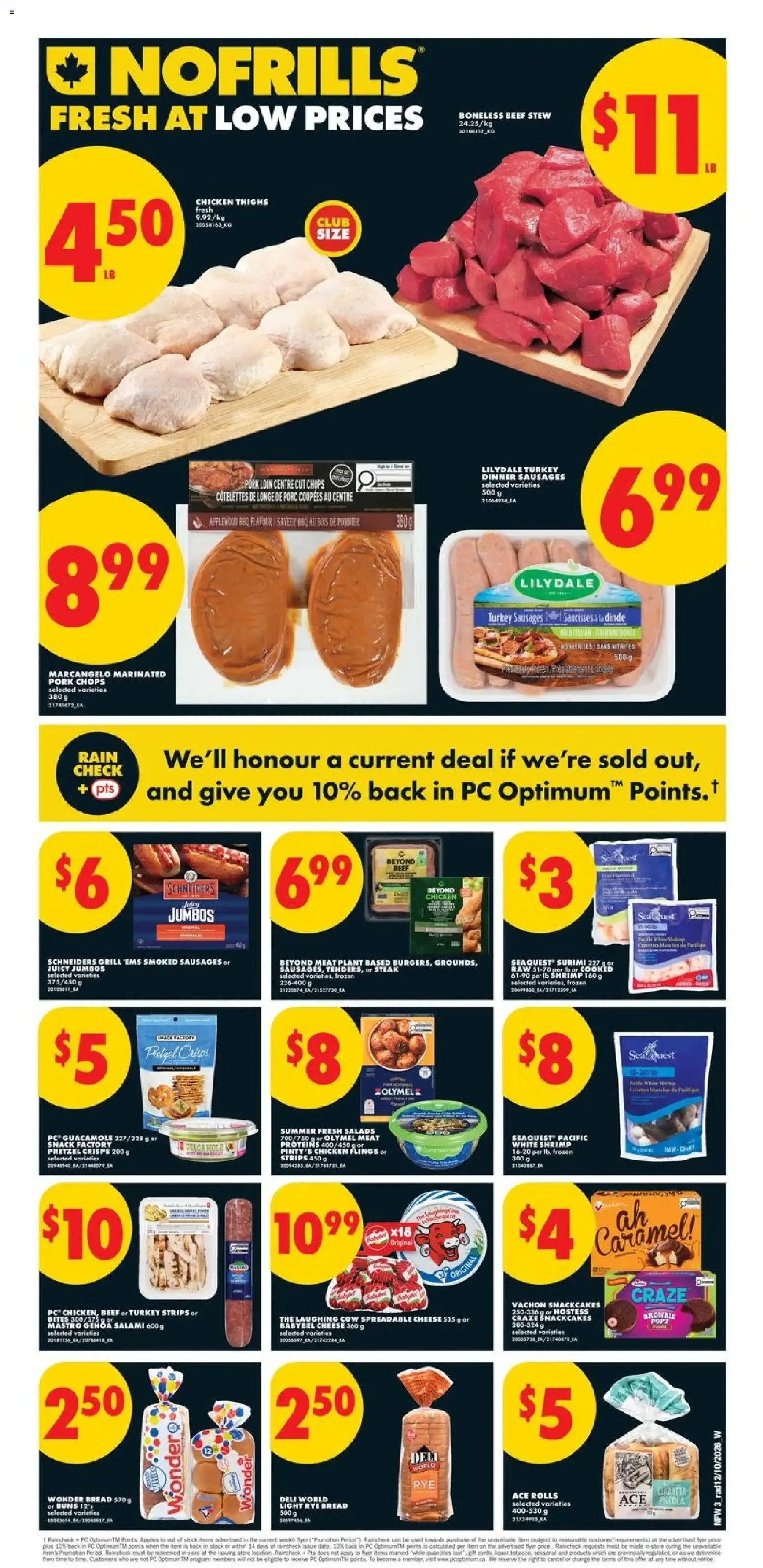 No Frills weekly flyer - AB from Oct 15, 2026 > weekly specials & deals from October 15 to October 21 2026 - flyer page 3