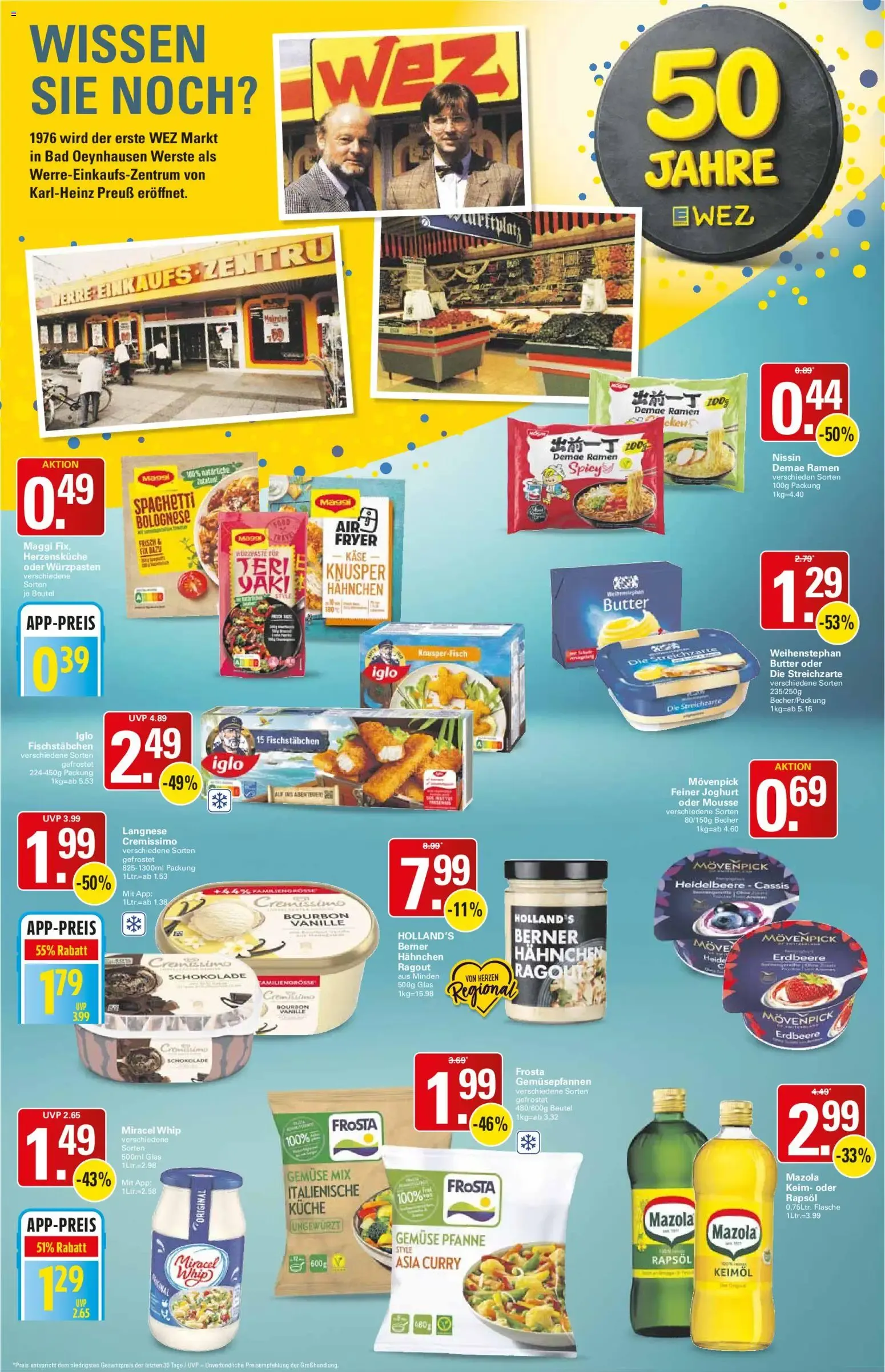 Die WEZette von 12. Oktober bis 17. Oktober 2026 - Prospekt seite 2