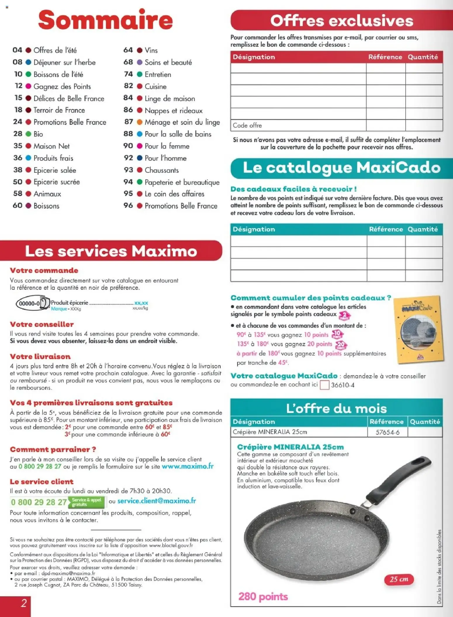 Maximo L'ÉPICERIE à domicile - Août 2026 du 17 juillet au 23 août 2026 - Catalogue page 2