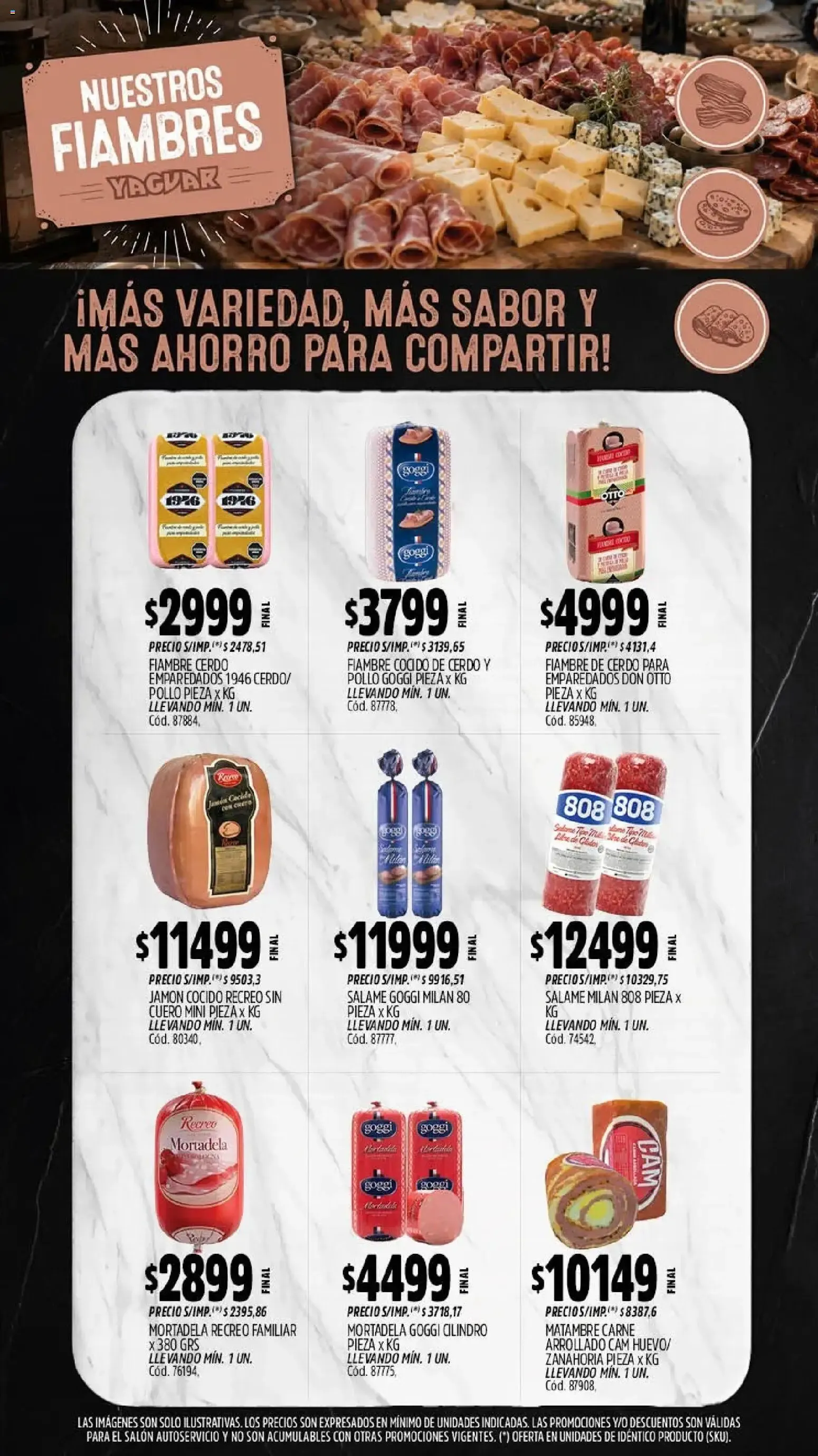 Ofertas de El Cumple del Año 38 - Mayorista Yaguar 26 de octubre al 1 de noviembre 2026 - Página 9 del catálogo