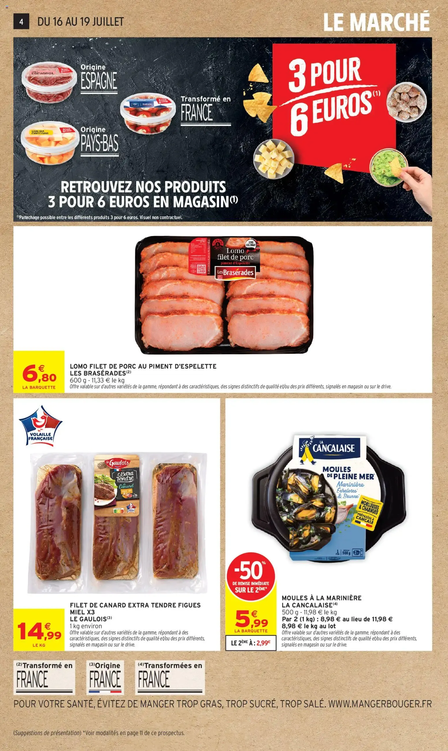 Intermarché catalogue à partir du 14/07/2026 - promo en ligne du 14 juillet au 26 juillet 2026 - Catalogue page 4