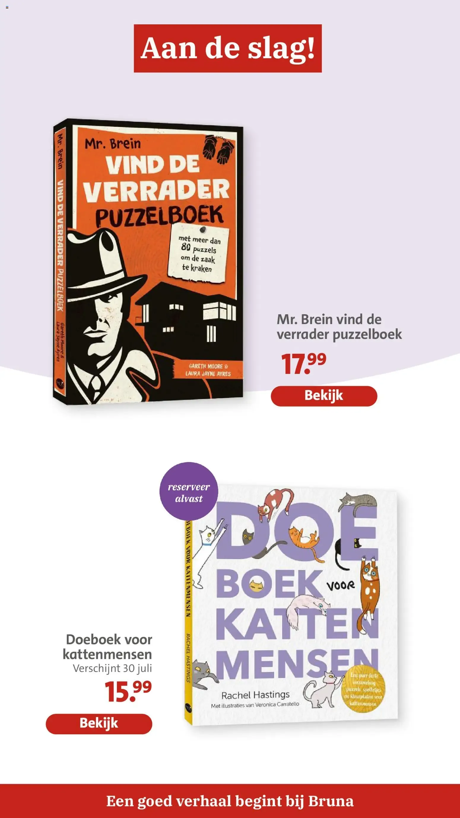 Bruna: Nuevo libro 'De echo van een zomer' van 20 juli tot 2 augustus 2026 - Folder pagina 7