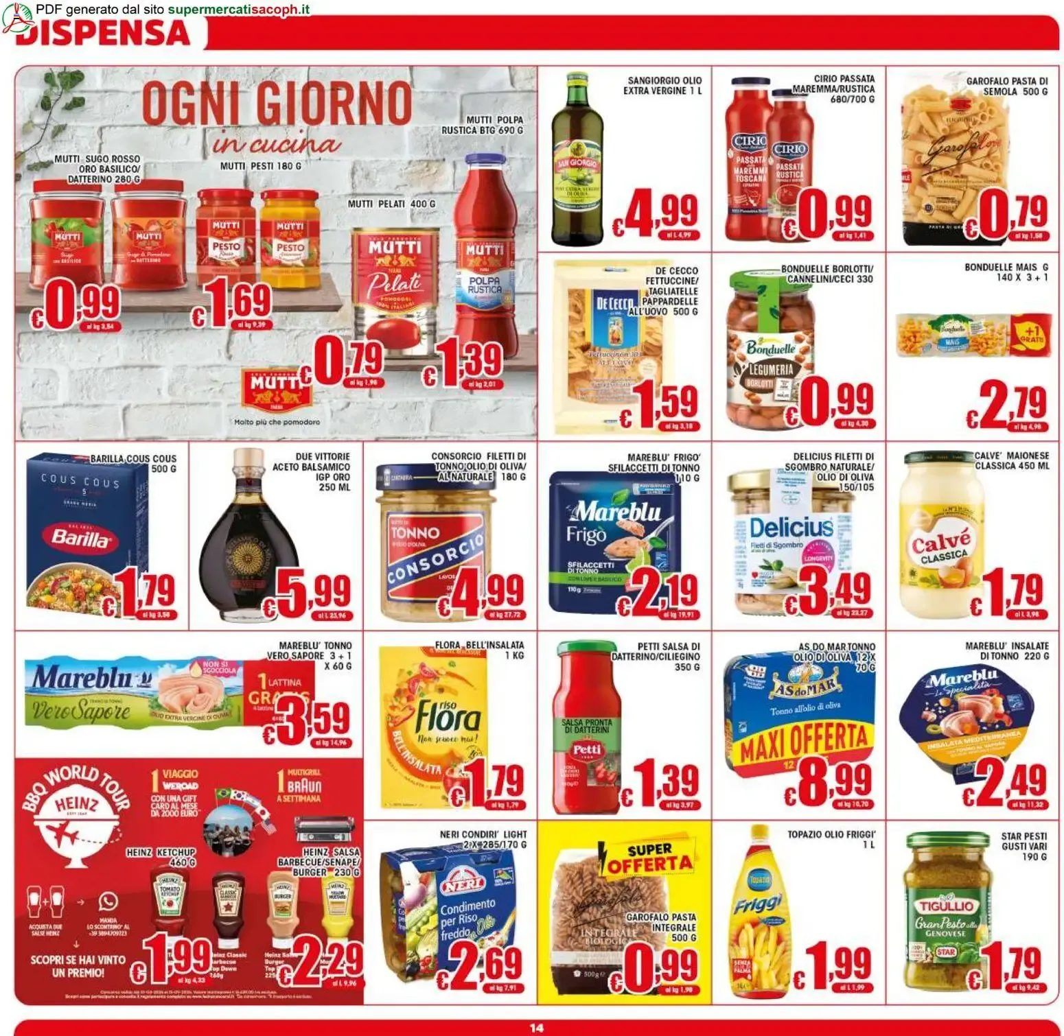 Sacoph volantino dal 10/07/2026 - online Offerte da 10 luglio a 21 luglio di 2026 - Pagina del volantino 14