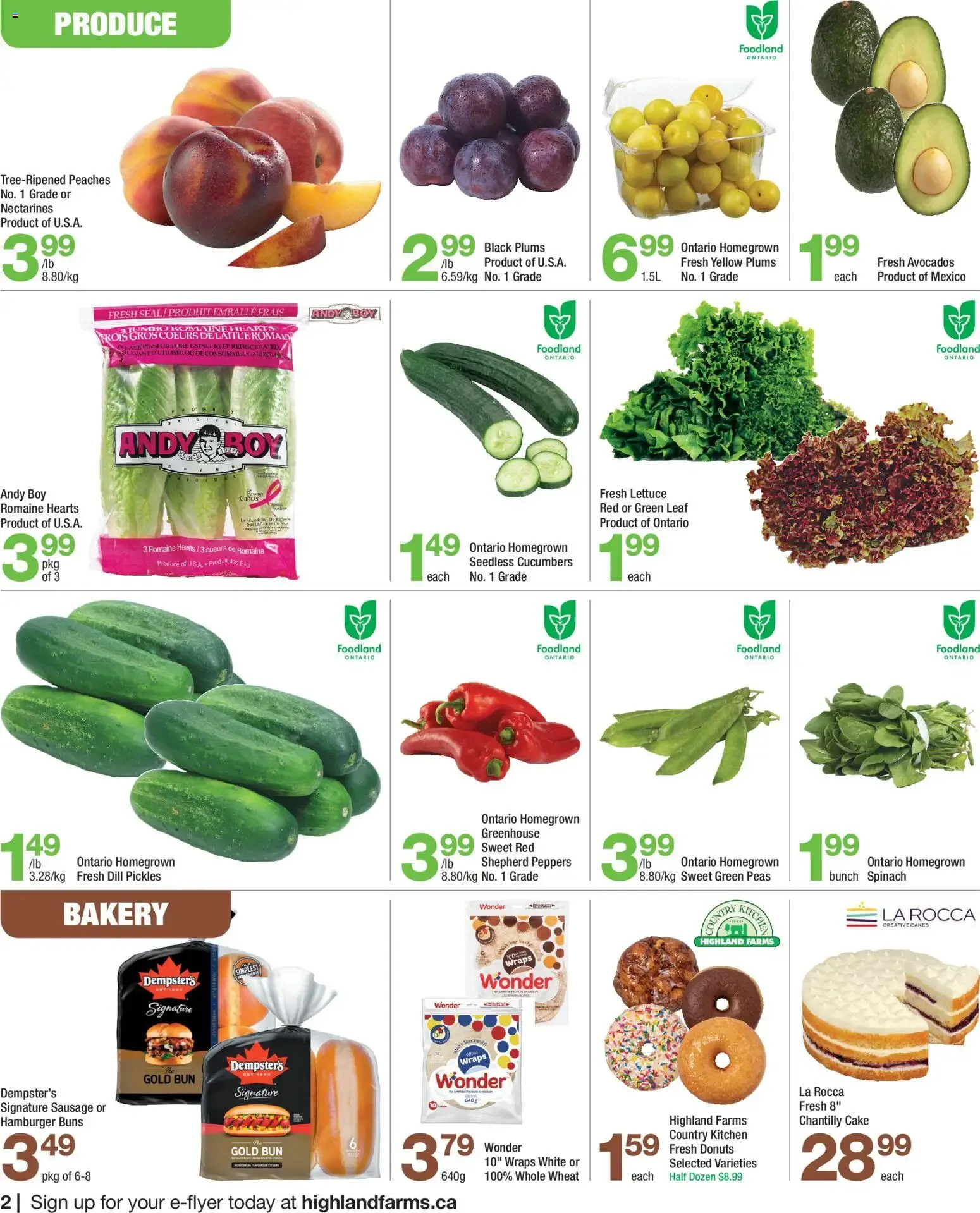 Highland Farms weekly flyer / circulaire from Jul 16, 2026 > weekly specials & deals from July 16 to July 22 2026 - flyer page 2