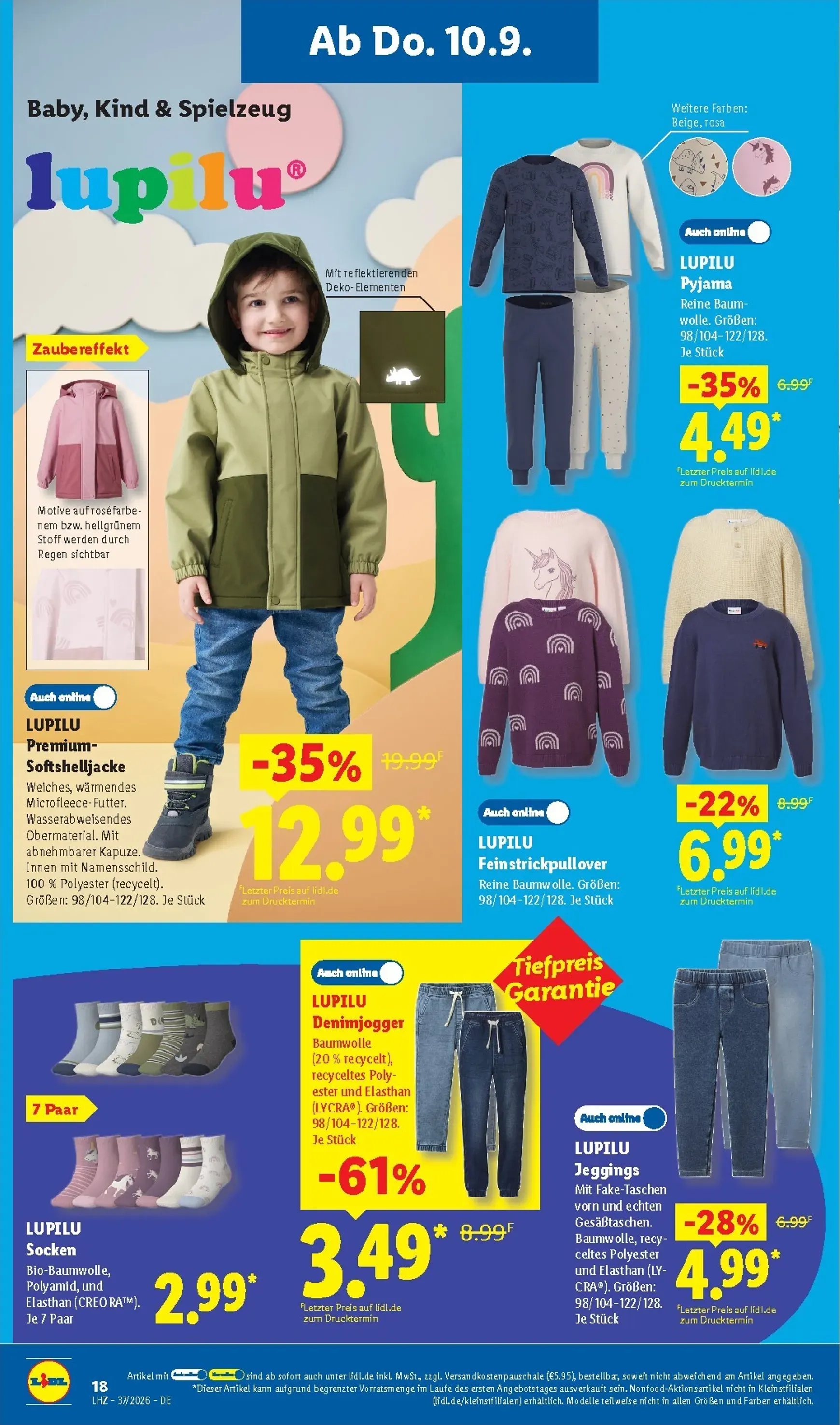 Lidl - Nonfood Prospekt nächste Woche – von Montag 07.09.2026 bis Samstag 12.09.2026 von 7. September bis 12. September 2026 - Prospekt seite 18