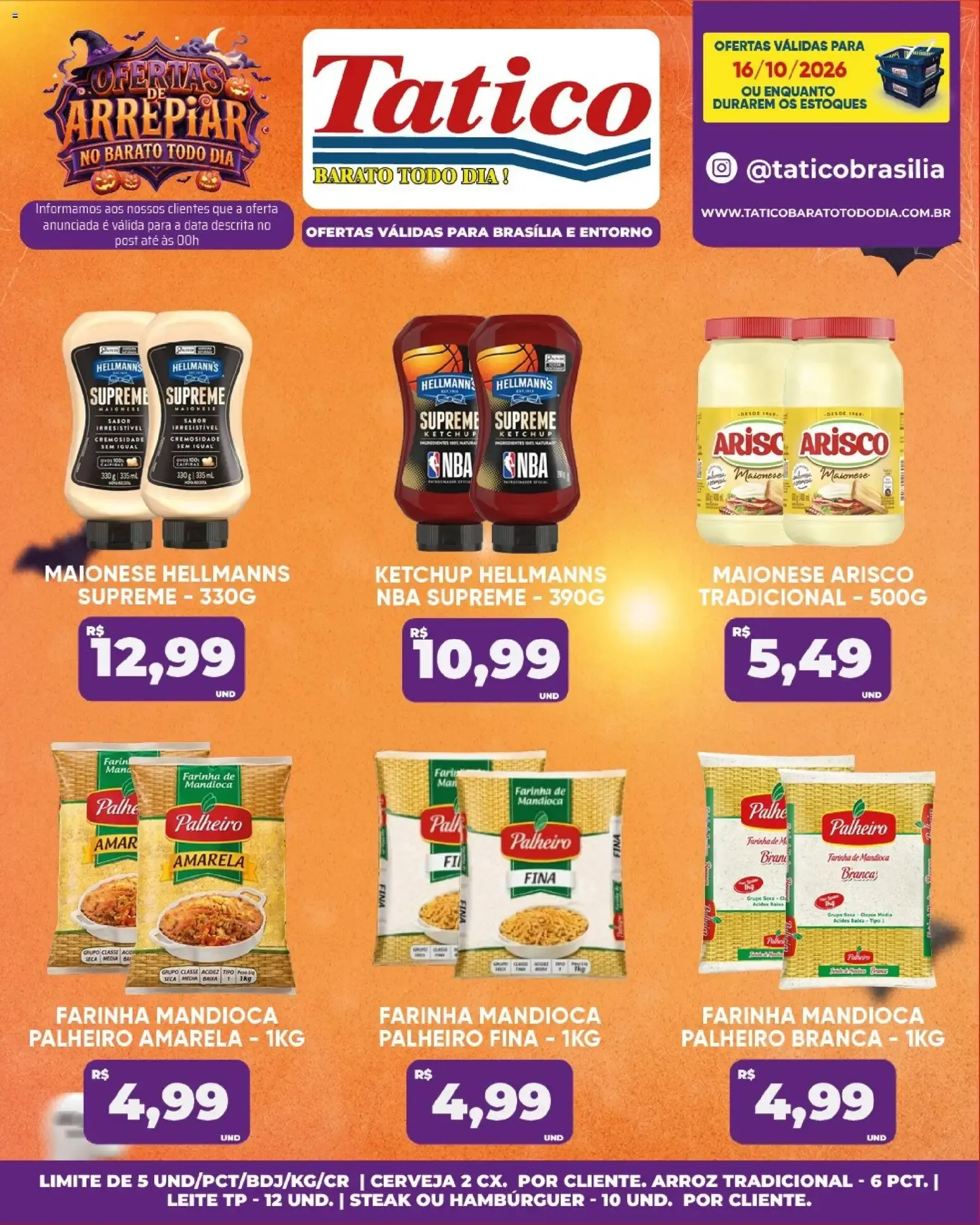 Encarte de Tatico ofertas do Dia de 16/10/2026 | Promoções Online 16 de outubro até 16 de outubro 2026 - Pagina 17