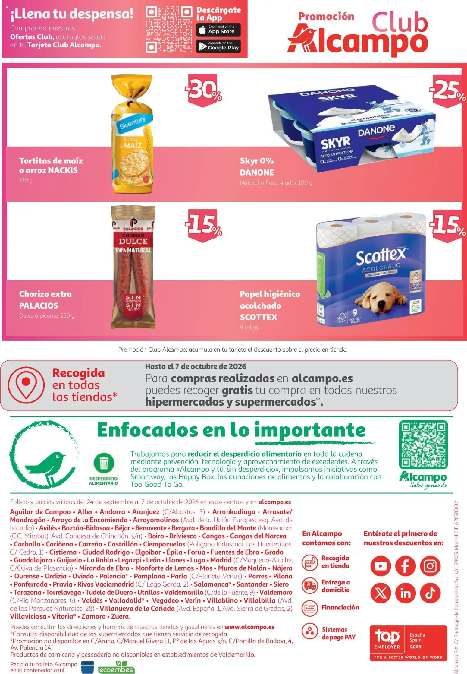 Catálogo de Alcampo Supermercado 24/09/2026 - 07/10/2026 24 de septiembre al 7 de octubre 2026 - Página 8
