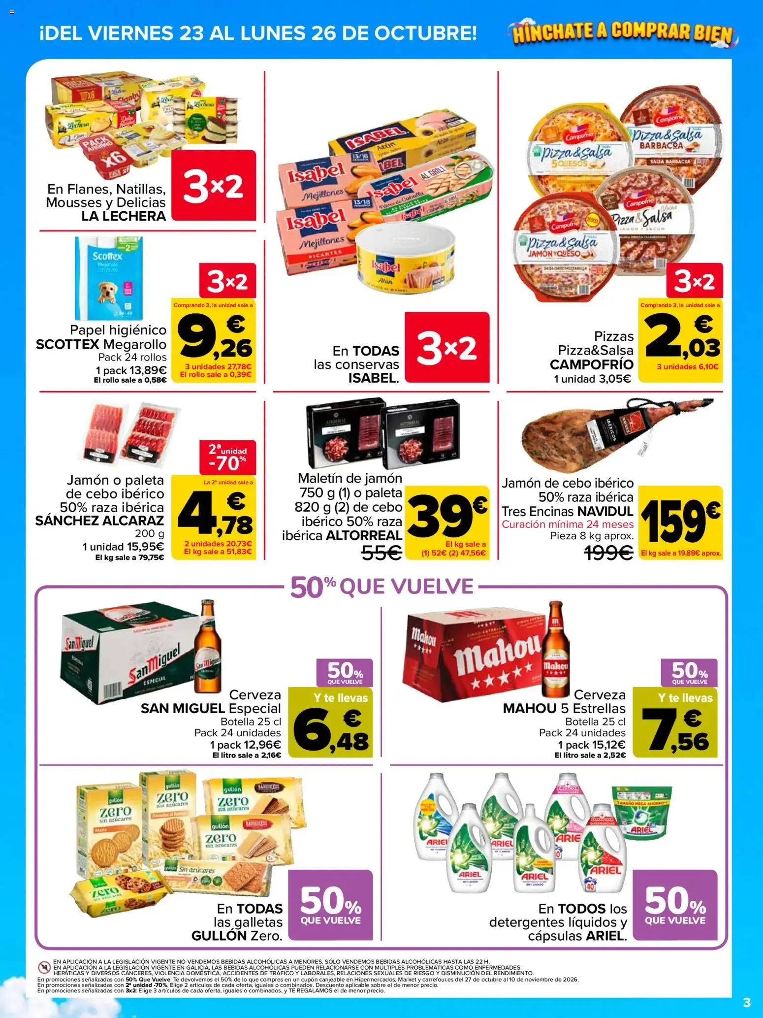 Catálogo de Carrefour Precio Imbatible 23 de octubre al 26 de octubre 2026 - Página 3