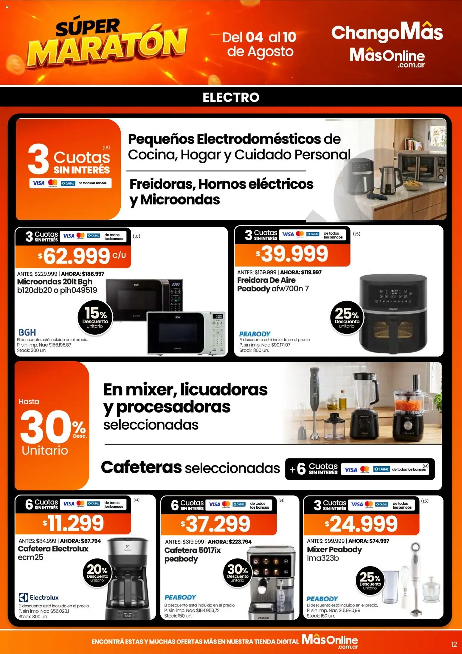 Ofertas de SÚPER MARATÓN 4 de agosto al 10 de agosto 2026 - Página 12 del catálogo