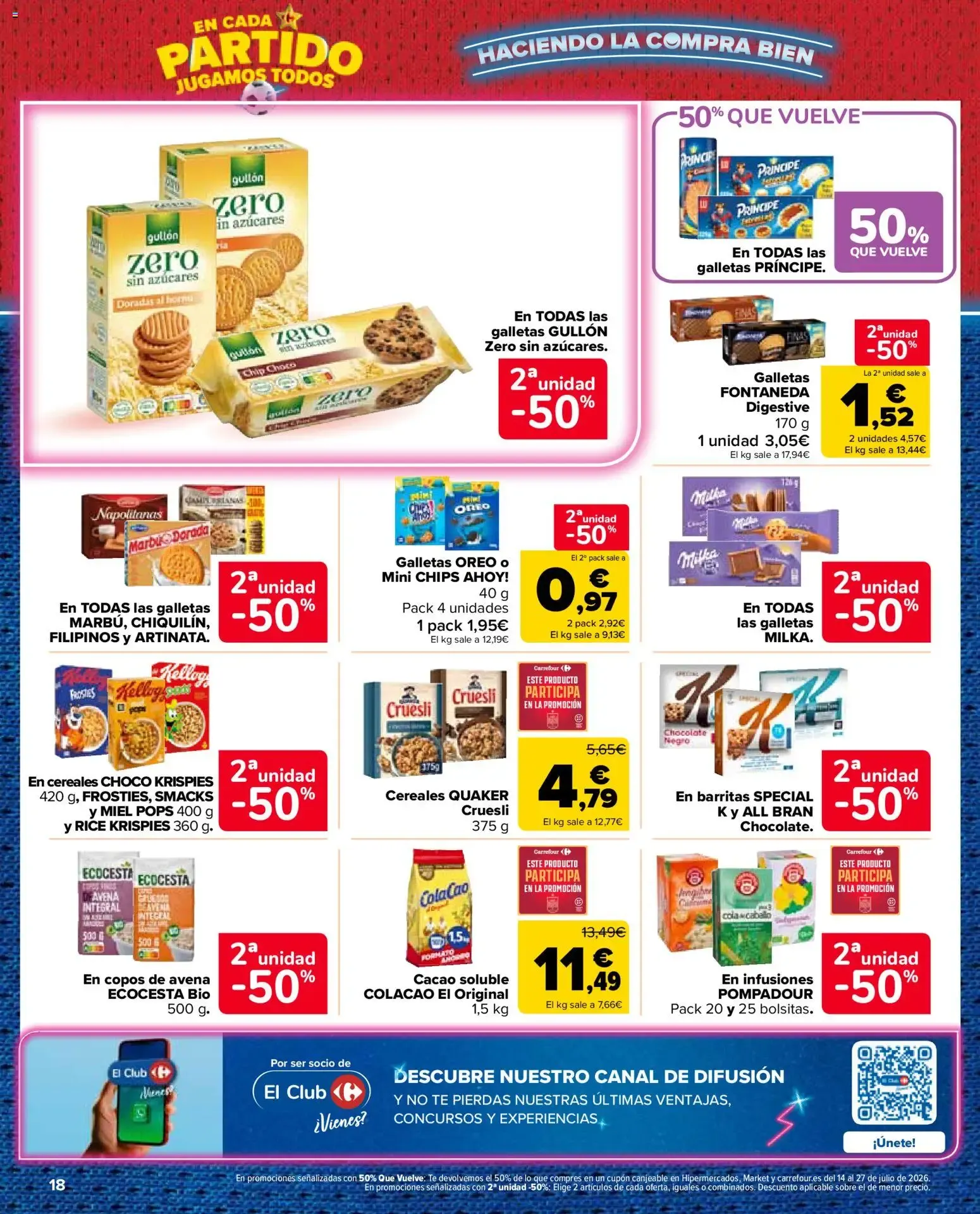 Catálogo de Carrefour Market folleto 25/06/2026 - 13/07/2026 25 de junio al 13 de julio 2026 - Página 18