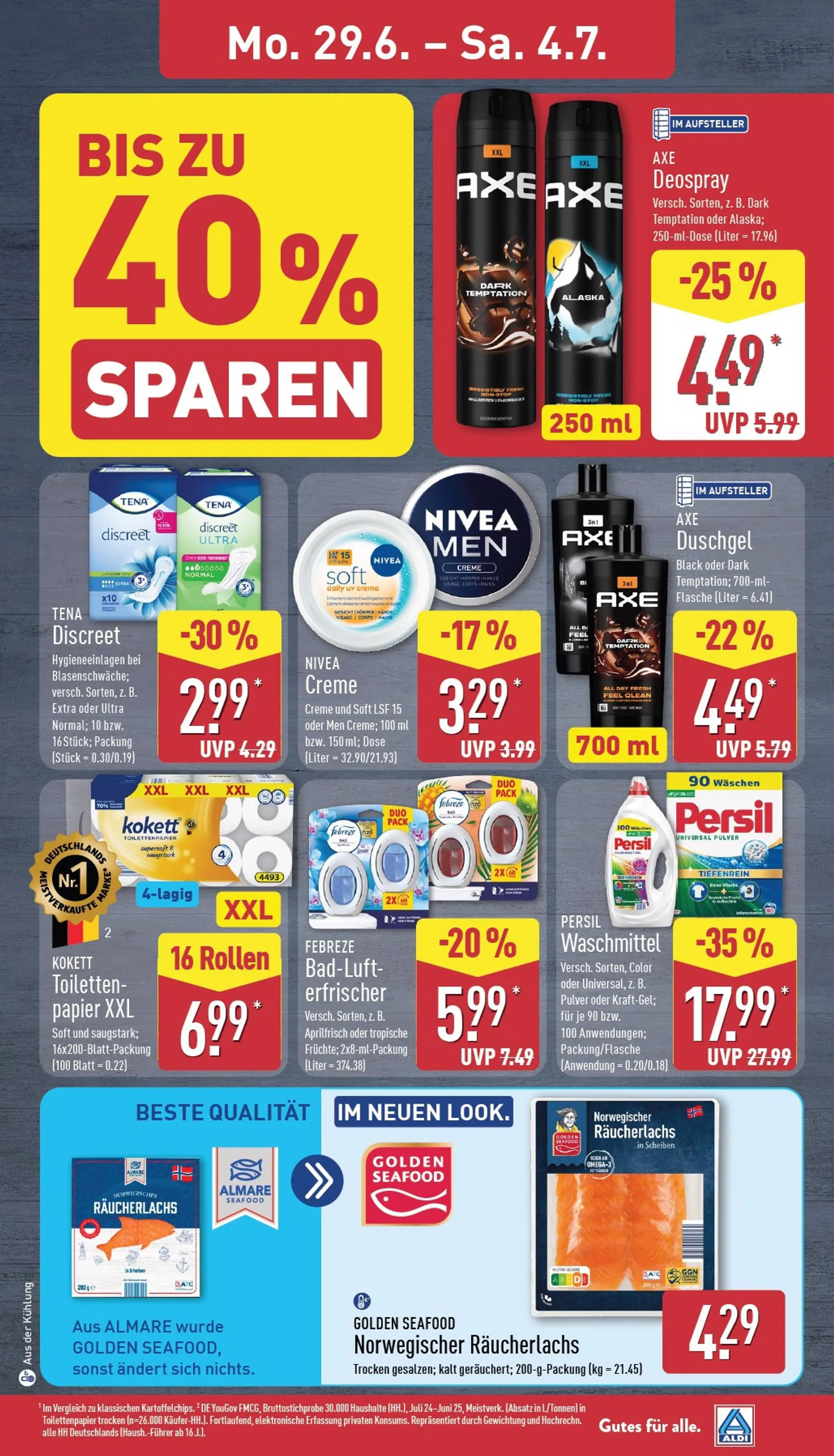 ALDI NORD Prospekt – von Montag 29.06.2026 bis Samstag 04.07.2026 von 29. Juni bis 4. Juli 2026 - Prospekt seite 9