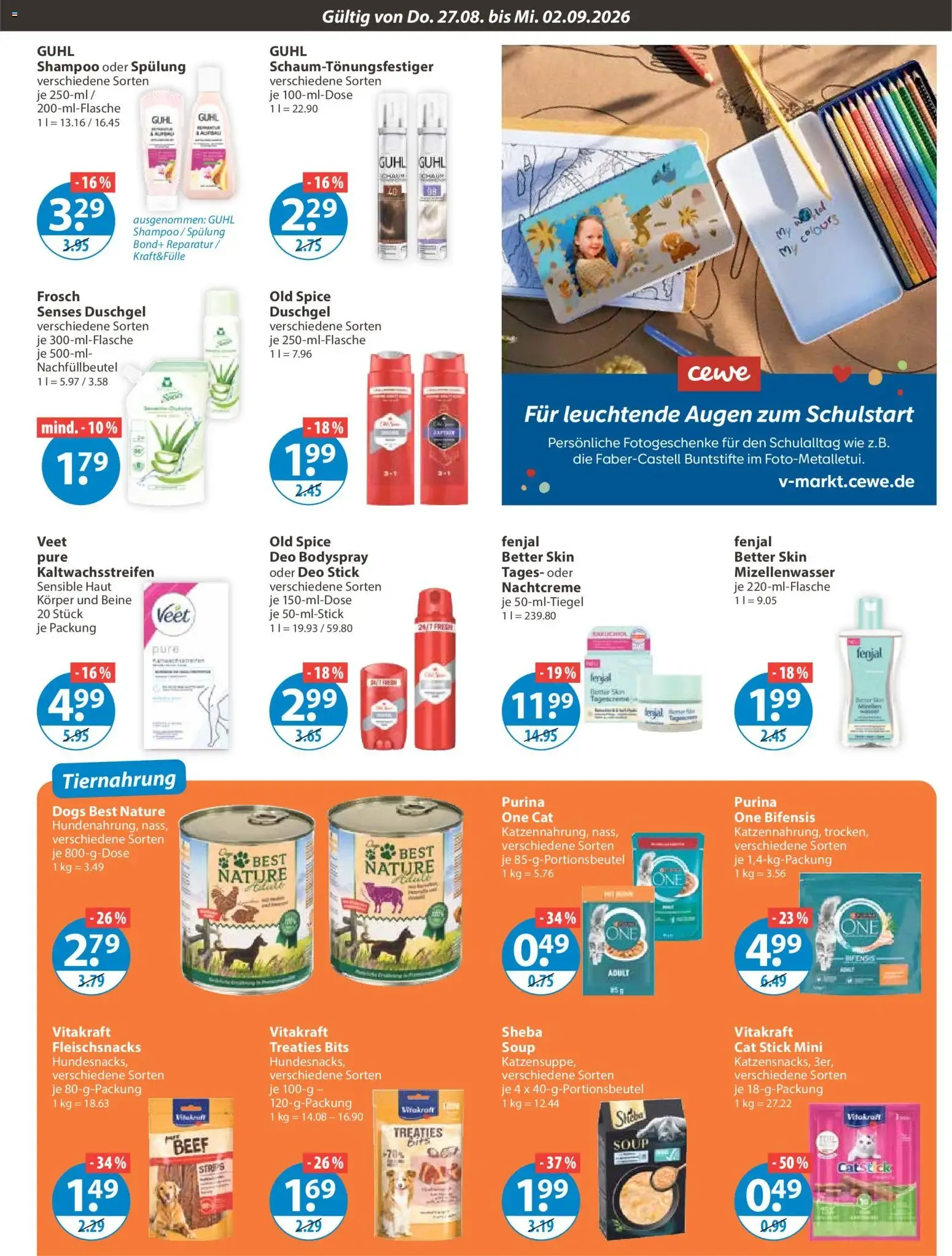Angebote V-Markt Angebote (ab 27.08.2026) von 27. August bis 2. September 2026 - Prospekt seite 11