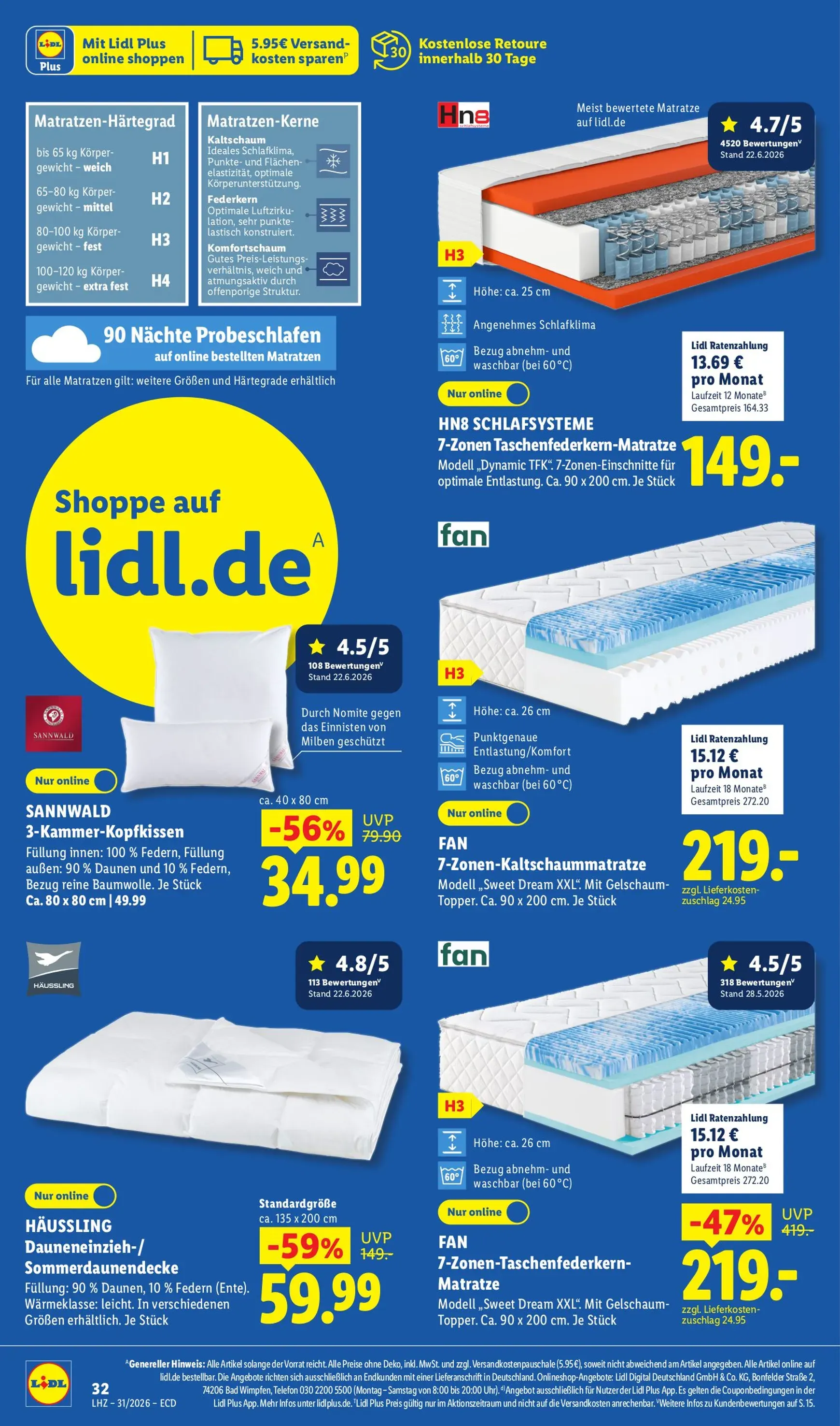 Lidl - Angebot der Woche Prospekt nächste Woche – von Montag 27.07.2026 bis Samstag 01.08.2026 von 27. Juli bis 1. August 2026 - Prospekt seite 4