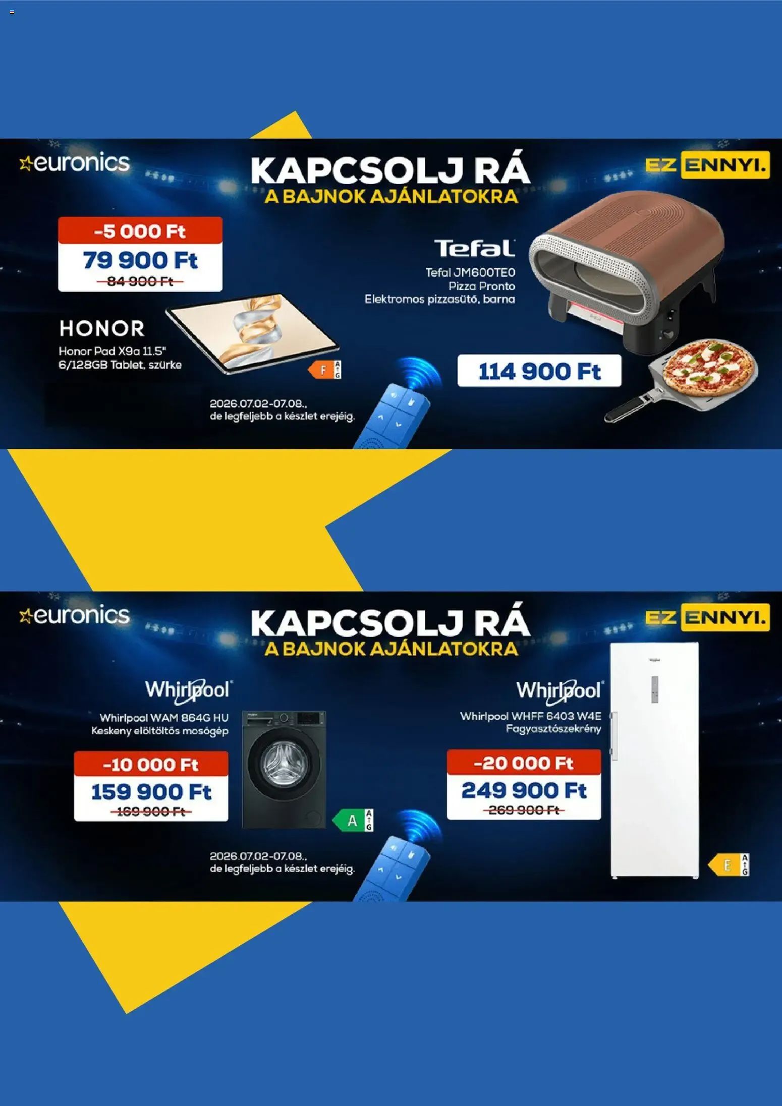 Katalógus KAPCSOLJ RÁ A BAJNOK AJÁNLATOKRA július 2.-tól július 8.-ig 2026. - Oldal 1