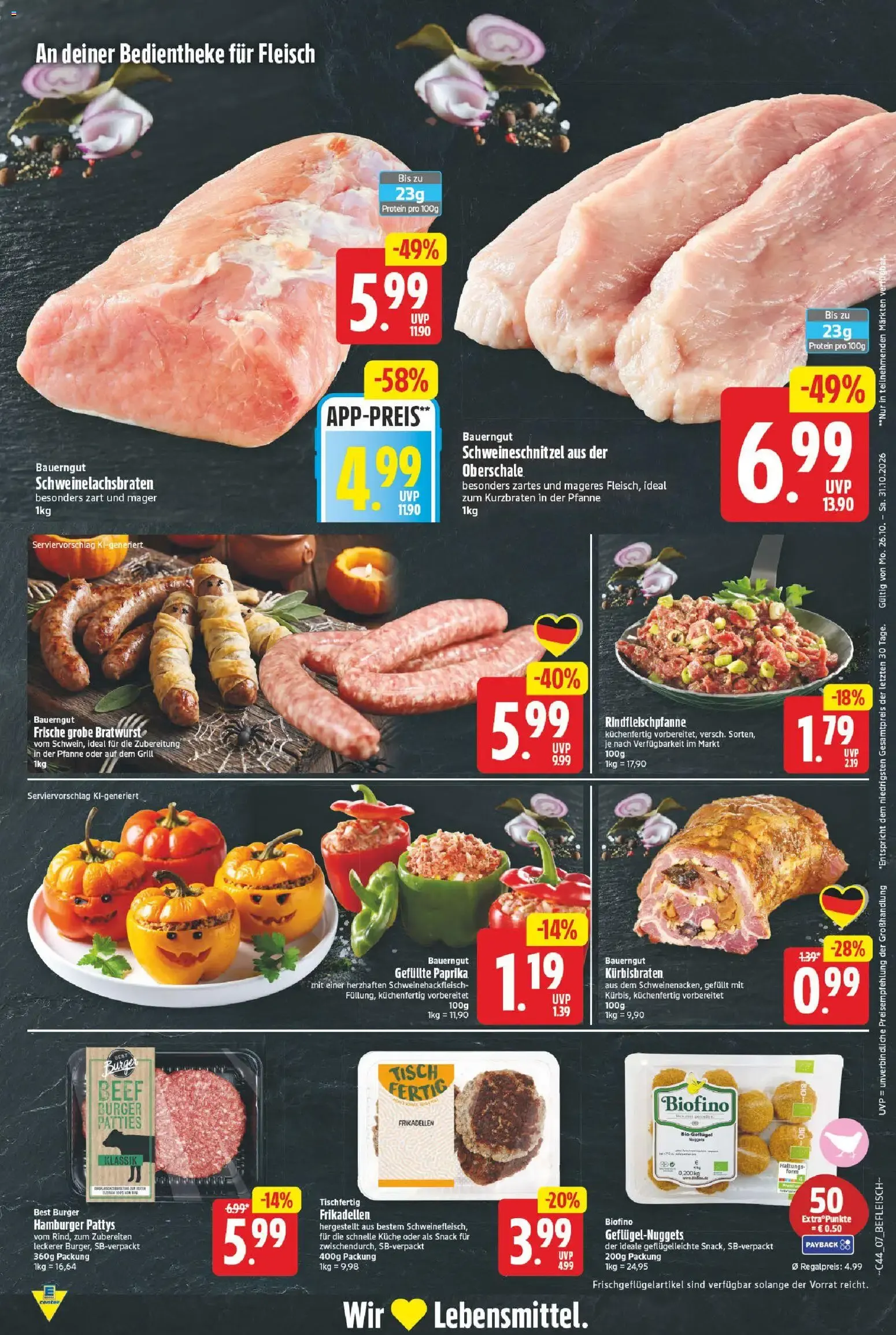E center Prospekt (ab 26.10.2026) zum Blättern von 26. Oktober bis 31. Oktober 2026 - Prospekt seite 7