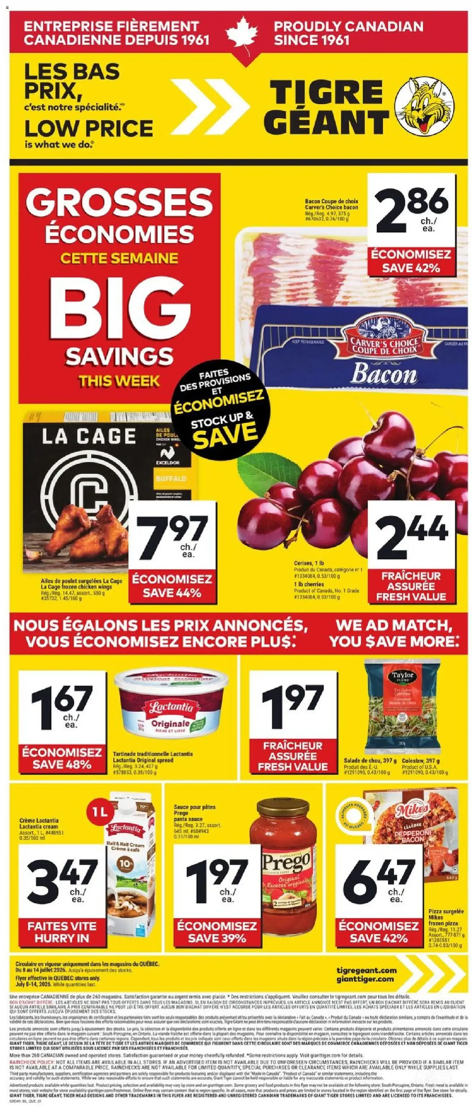 Giant Tiger Flyer | from Jul 8, 2026 | Weekly deals from July 8 to July 14 2026 - flyer page 1