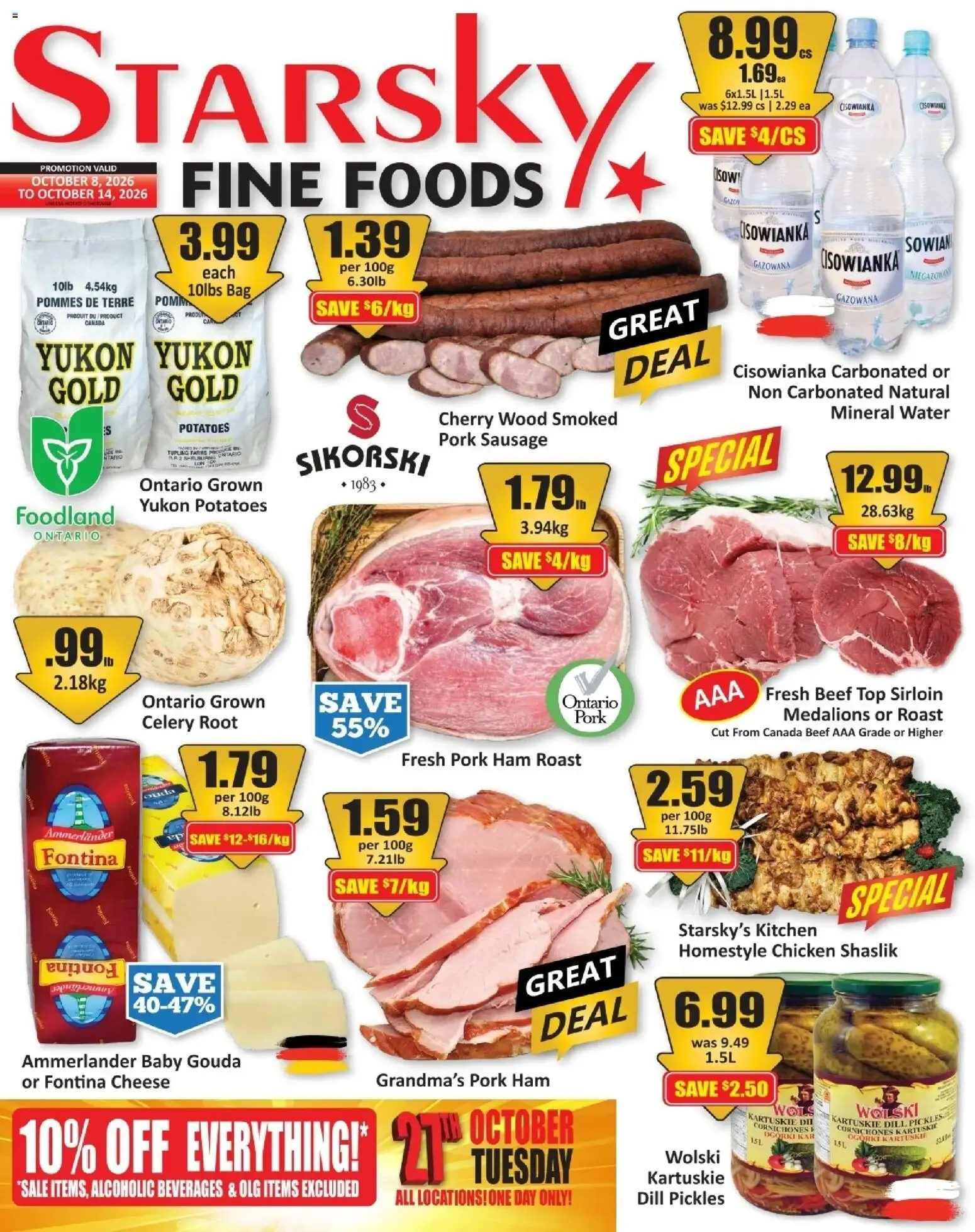 Starsky weekly flyer / circulaire from Oct 8, 2026 > weekly specials & deals from October 8 to October 14 2026 - flyer page 1