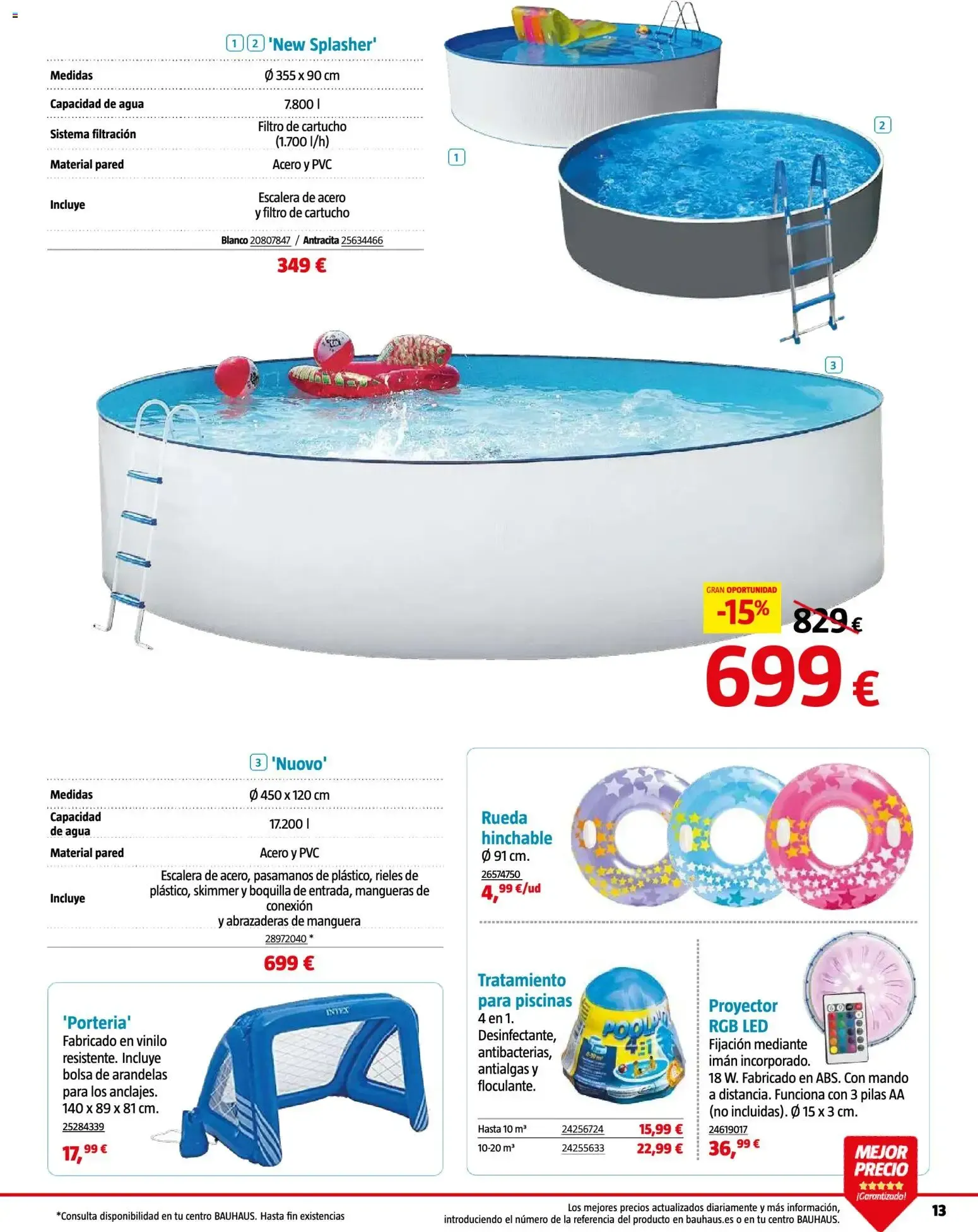 Catálogo de Bauhaus Piscinas, Spas, Limpieza y Mantenimiento 1 de junio al 5 de julio 2026 - Página 13