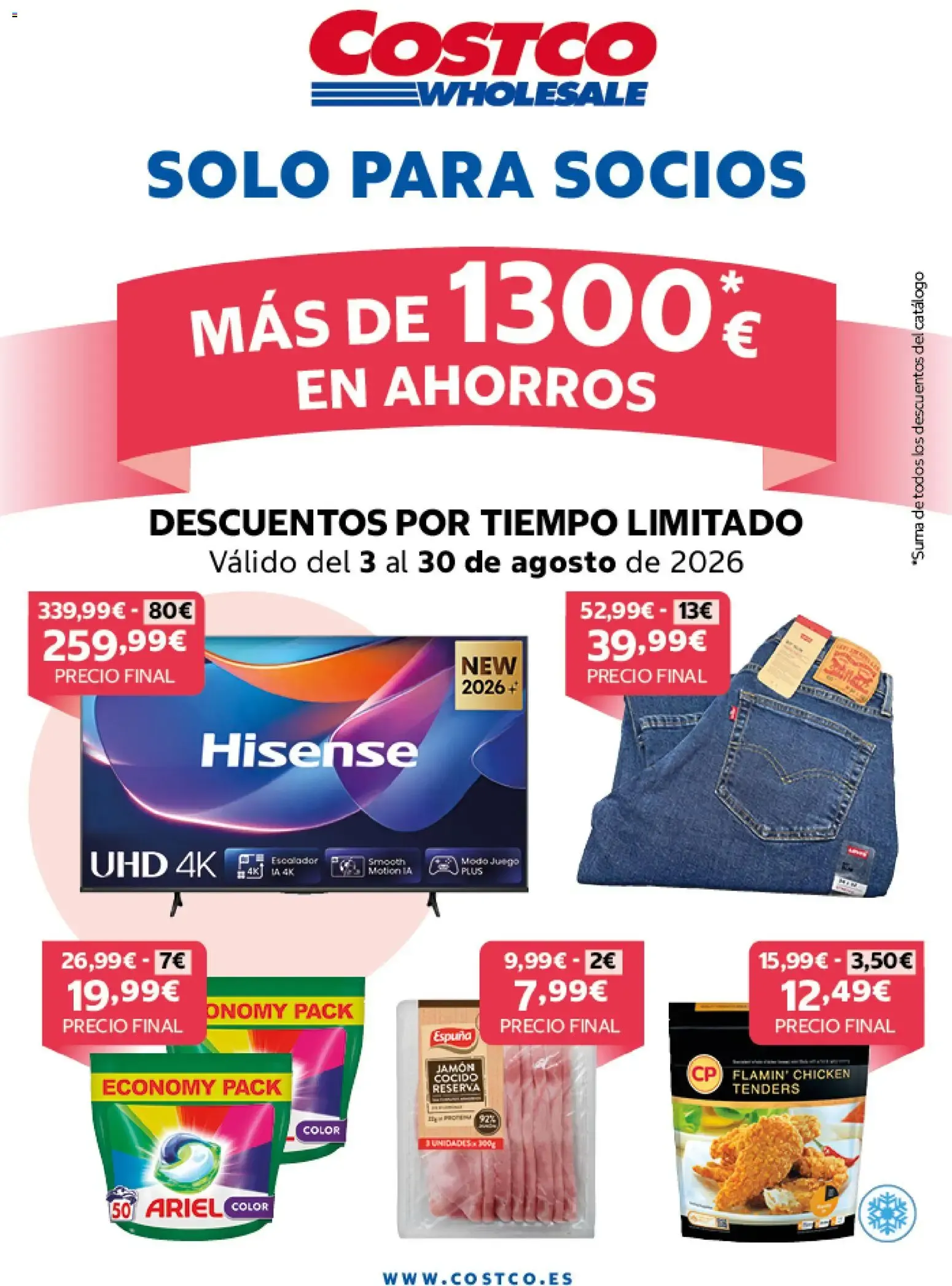Catálogo de Shopper Costco catálogo del 03/08/2026 | folleto 3 de agosto al 30 de agosto 2026 - Página 1
