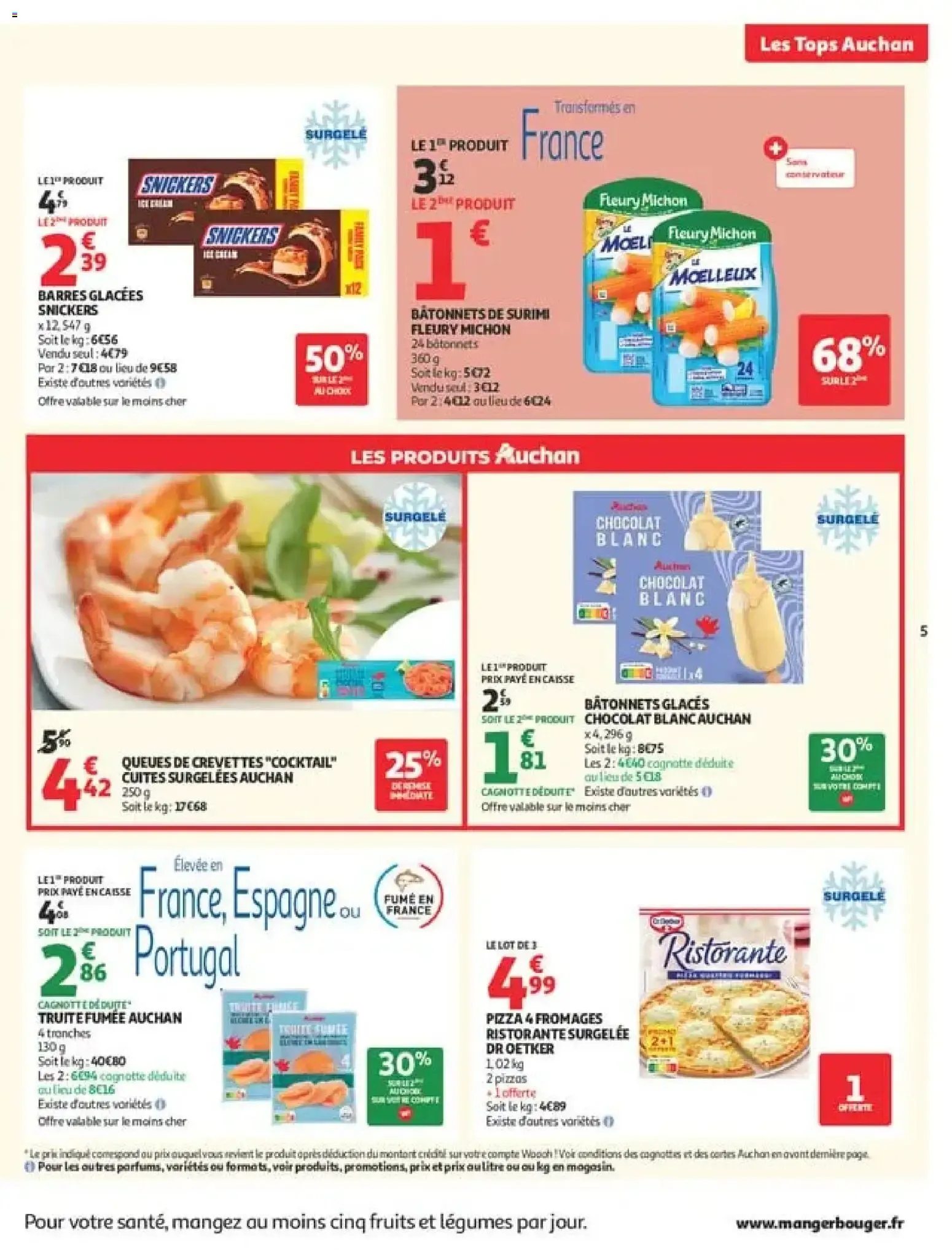 Auchan Tops rentrée supers à partir du 01/09/2026 - promo en ligne du 1 septembre au 12 septembre 2026 - Catalogue page 5