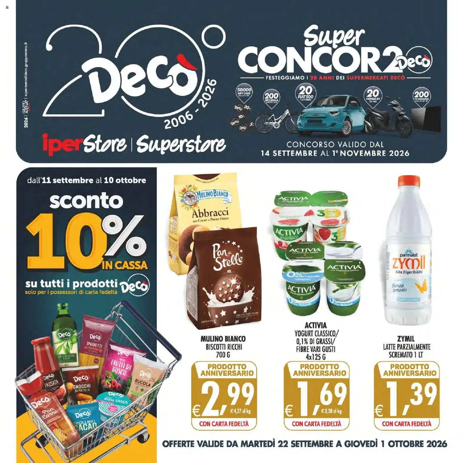 Nuovo Decò volantino iperStore, Superstore Sicilia dal 22/09/2026 > offerte anteprima 🛍️ da 22 settembre a 1 ottobre di 2026 - Pagina del volantino 1