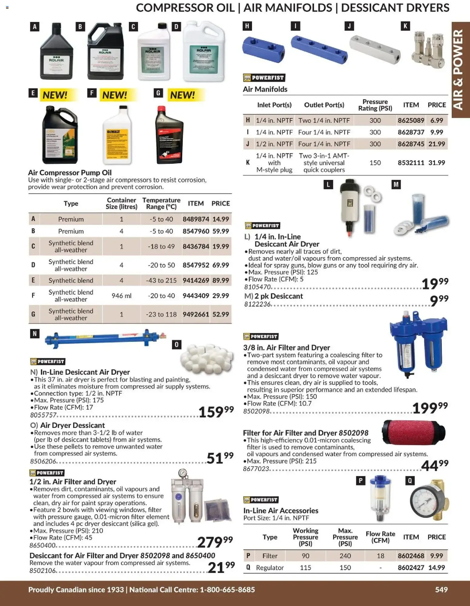 Princess Auto 2026 Catalogue - Air & Power from April 21 to April 21 2027 - flyer page 8