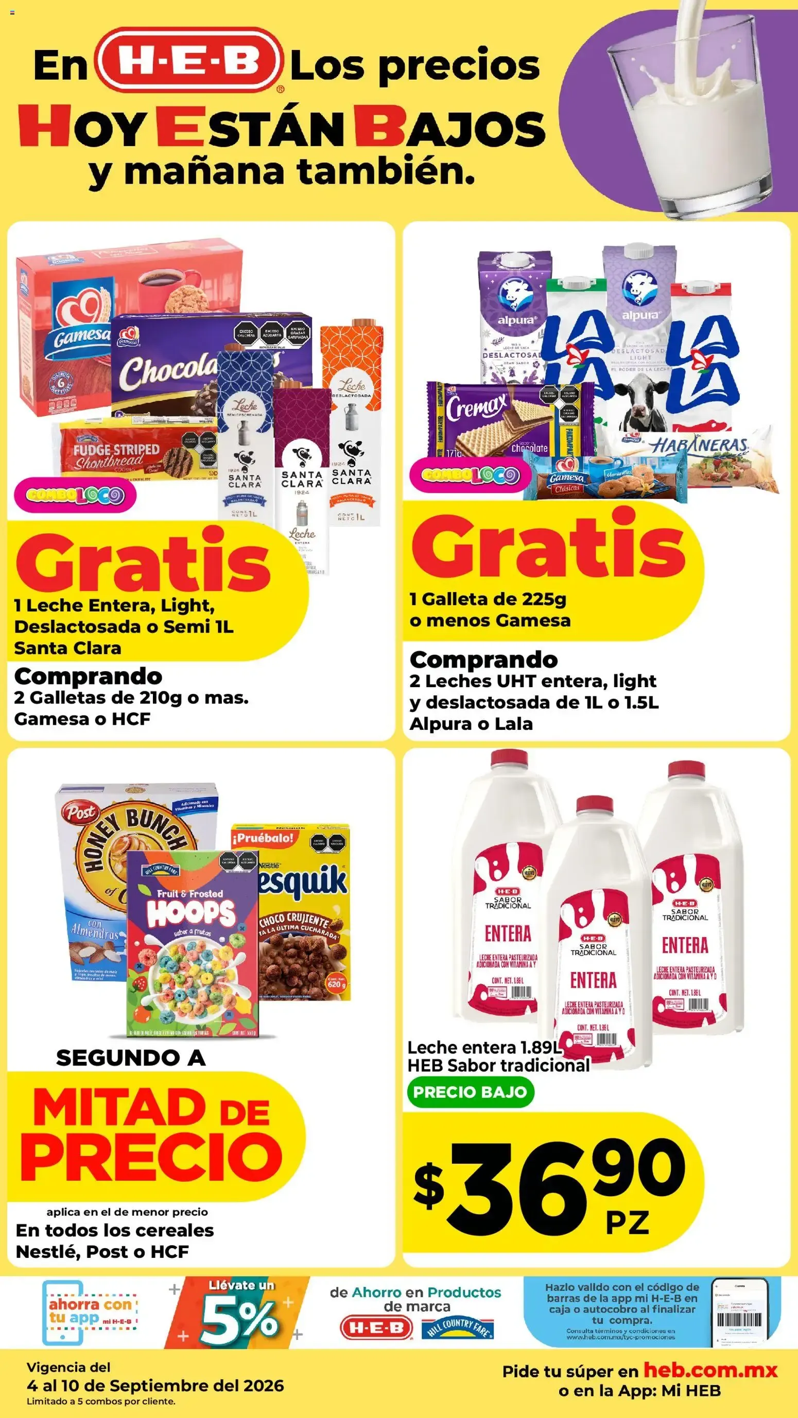 Catálogo de H-E-B: Los precios hoy están bajos y mañana también 4 de septiembre al 7 de septiembre 2026 - Pagina 8