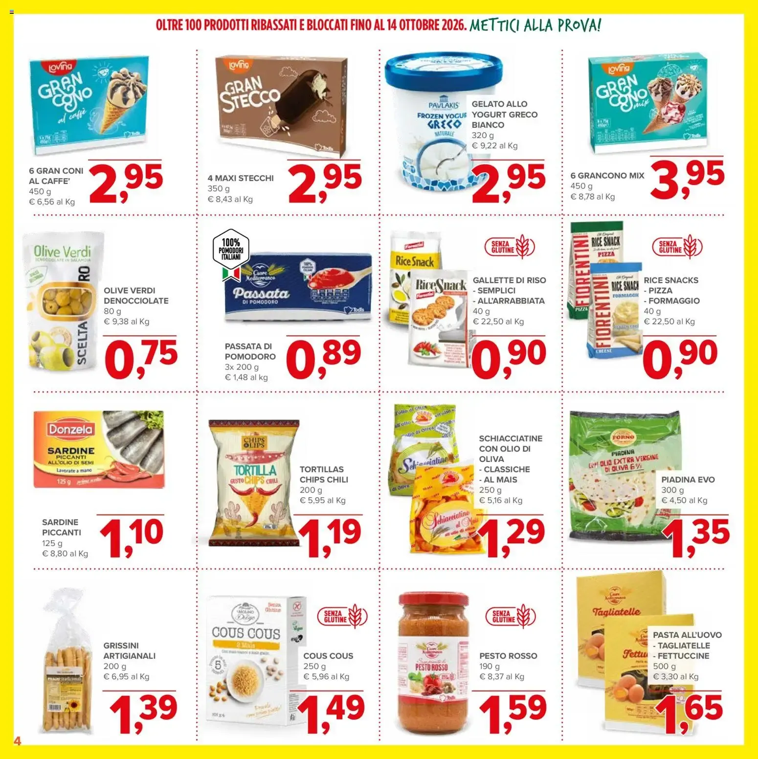 Nuovo Todis volantino Bassi & Bloccati dal 20/08/2026 > offerte anteprima 🛍️ da 20 agosto a 14 ottobre di 2026 - Pagina del volantino 4