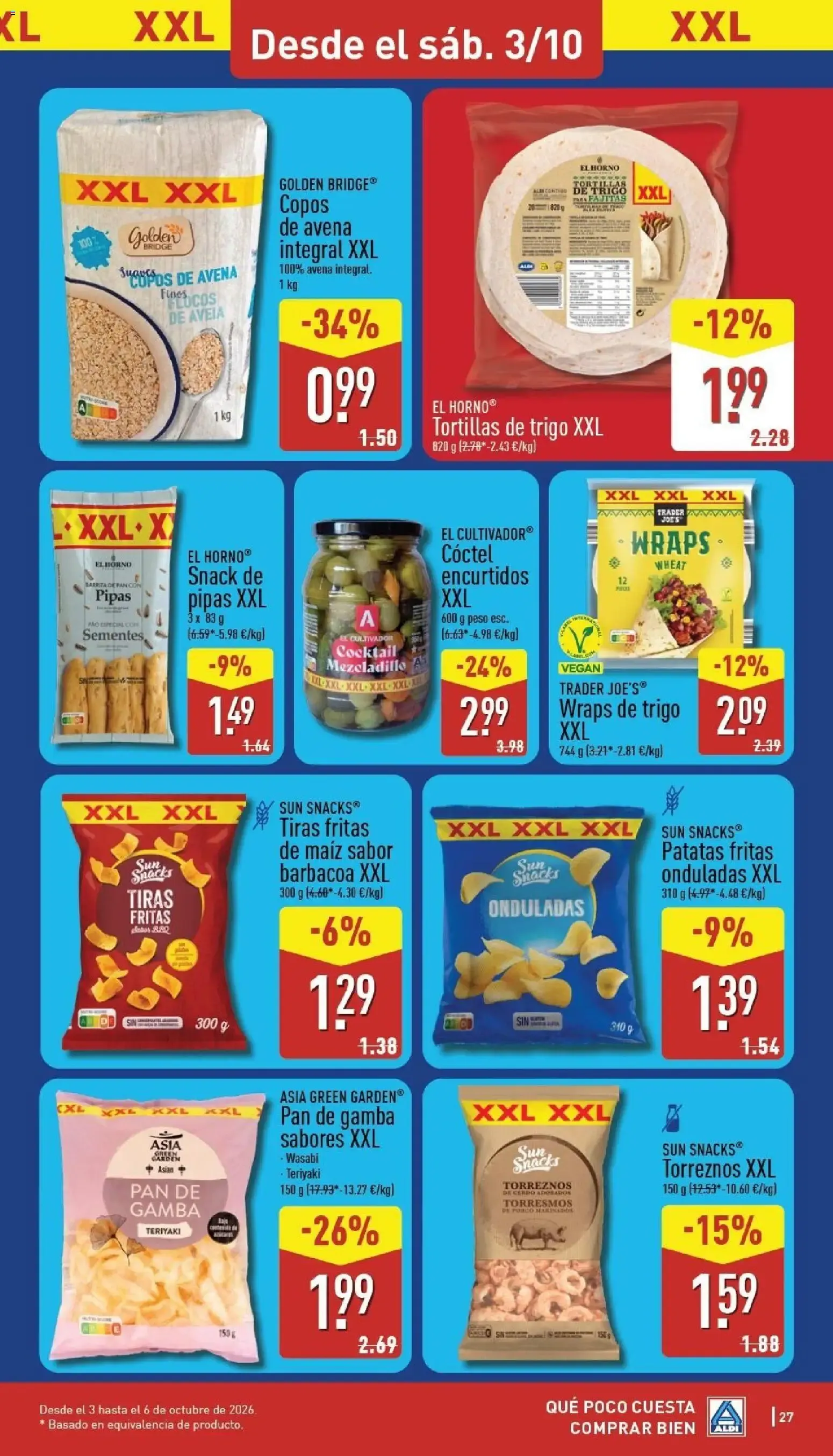 Catálogo de Folleto de ofertas Aldi 28 de septiembre al 4 de octubre 2026 - Página 27