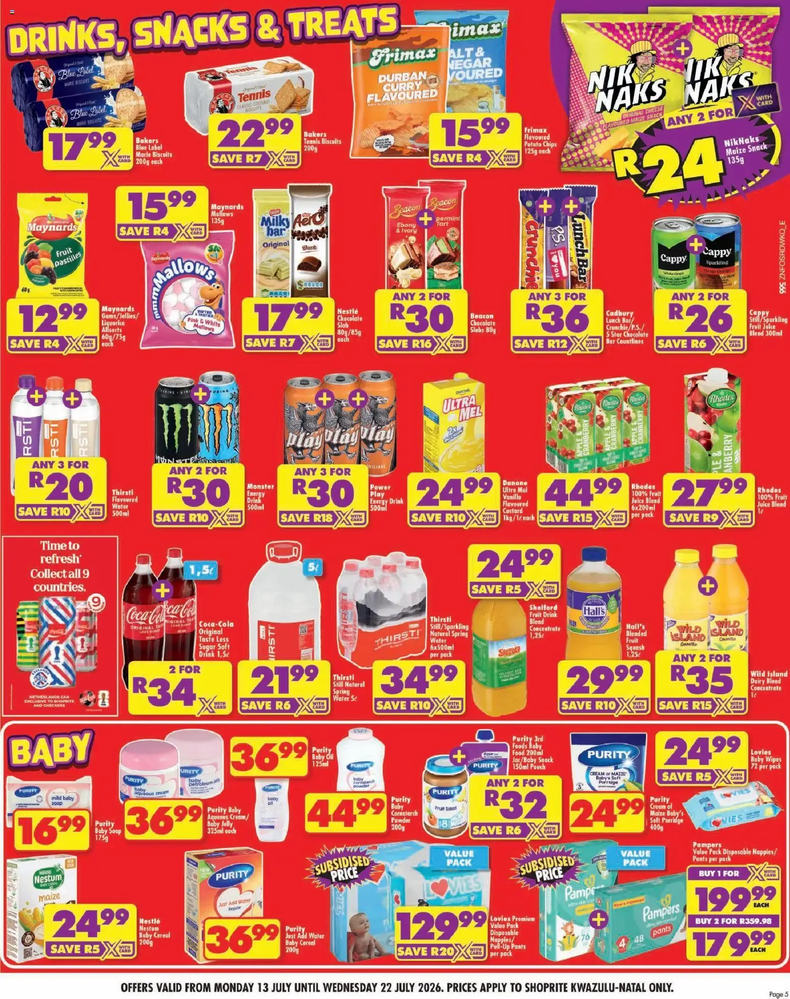Shoprite - Kwazulu-Natal - Low Price Lowduuuma (13/07/2026 - 22/07/2026) → Online Catalogue from 13 July to 22 July 2026 - Catalogue Page 5