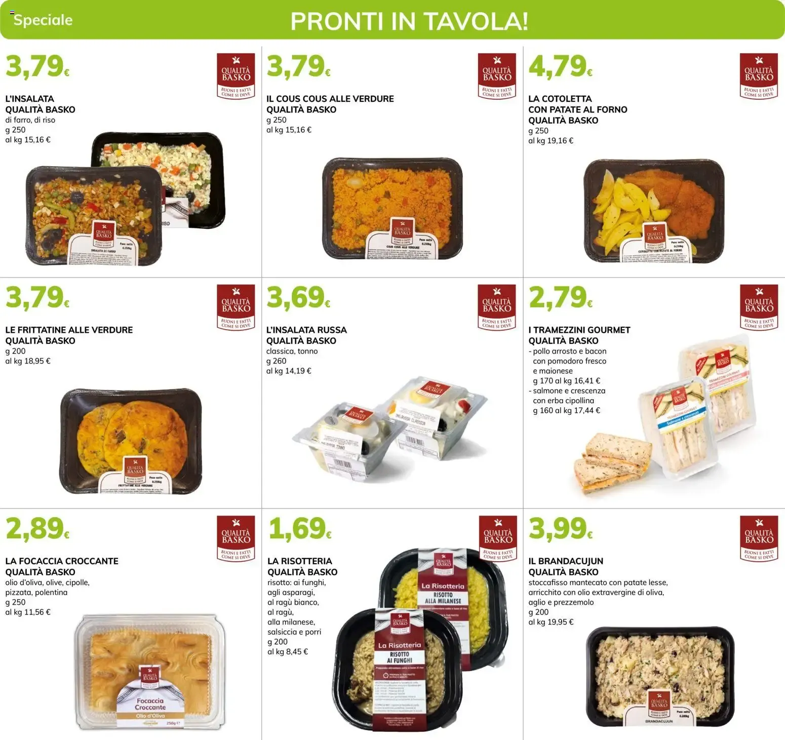 Nuovo Basko volantino Pronti in tavola dal 23/06/2026 > offerte anteprima 🛍️ da 23 giugno a 6 luglio di 2024 - Pagina del volantino 2