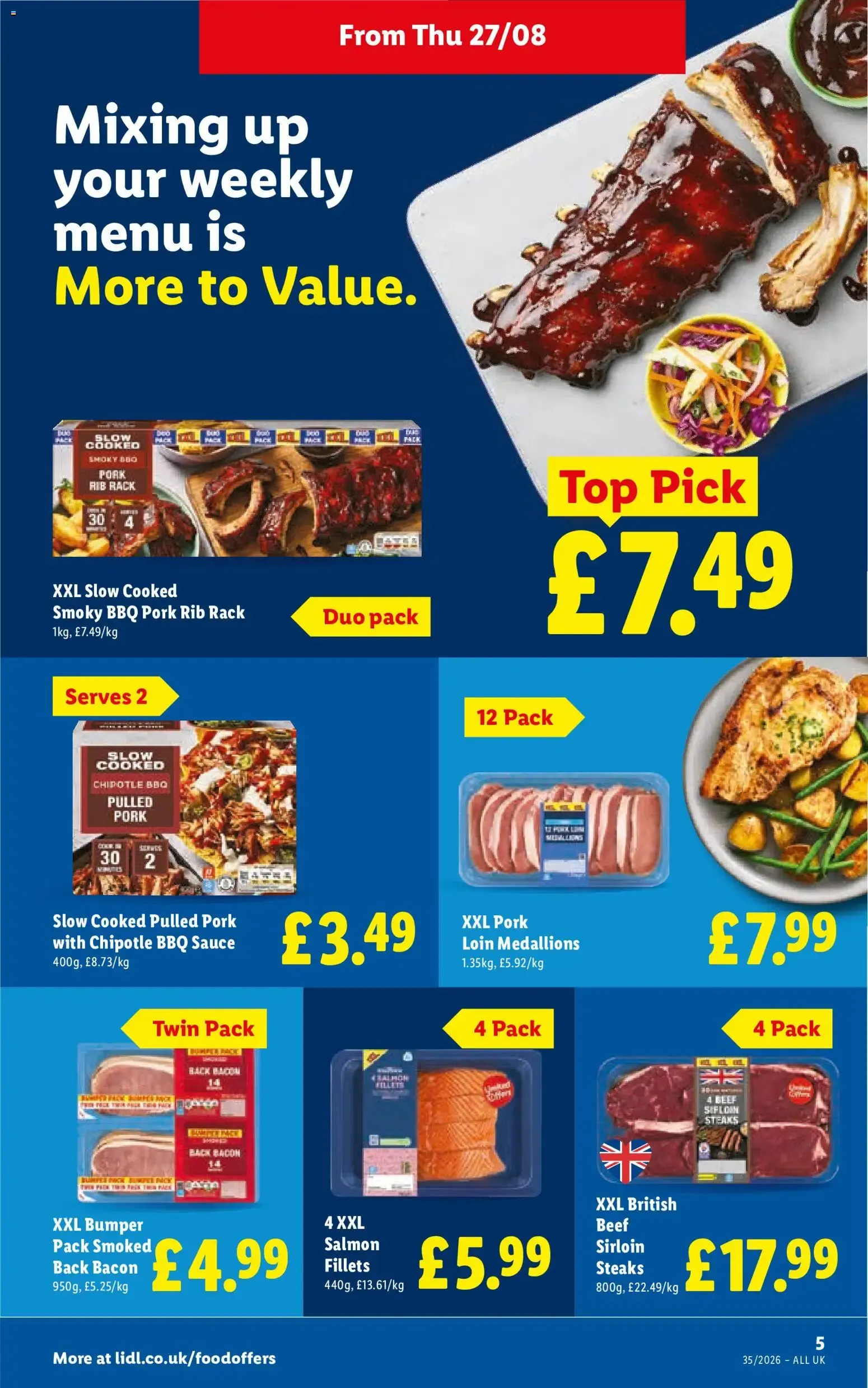 Weekly offers Scotland (27/08/2026 - 02/09/2026) - Offers Online from 27 August to 2 September 2026 - Catalogue Page 5