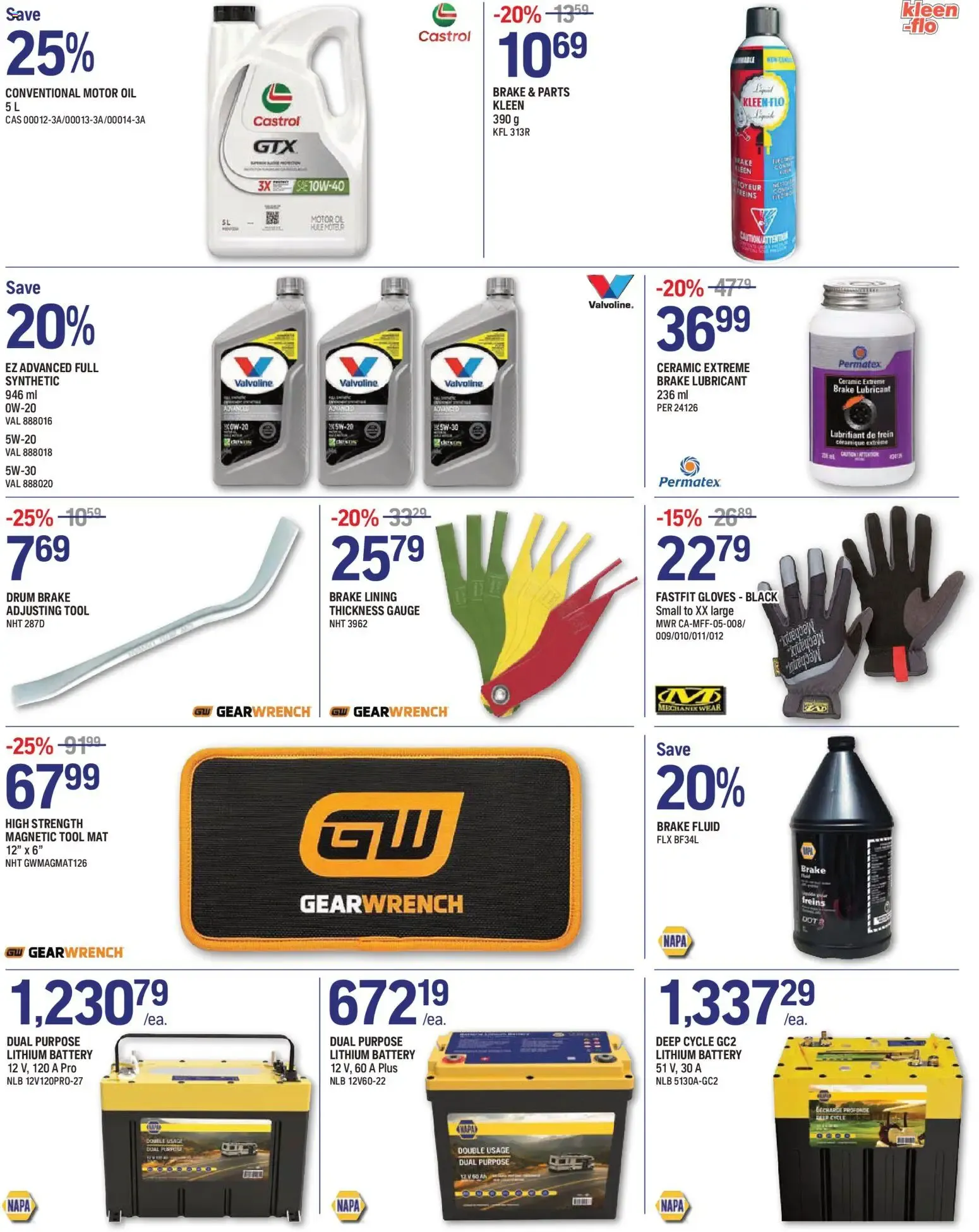 NAPA Auto Parts - Your Car's Fall Health Check Know-How from September 1 to September 30 2026 - flyer page 3