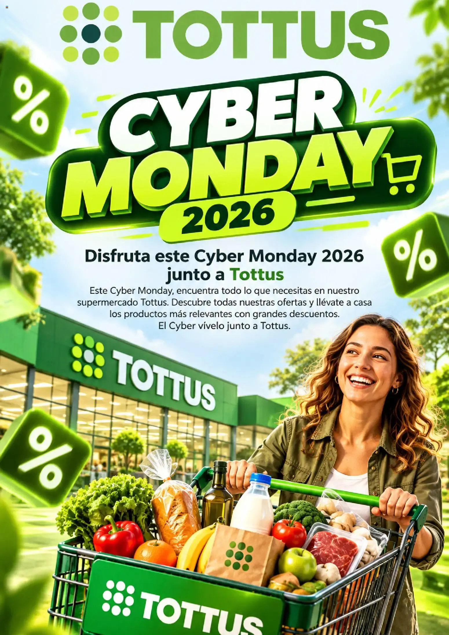 Catálogo de Tottus Cyber Monday 2026 5 de octubre al 7 de octubre 2026 - Página 1