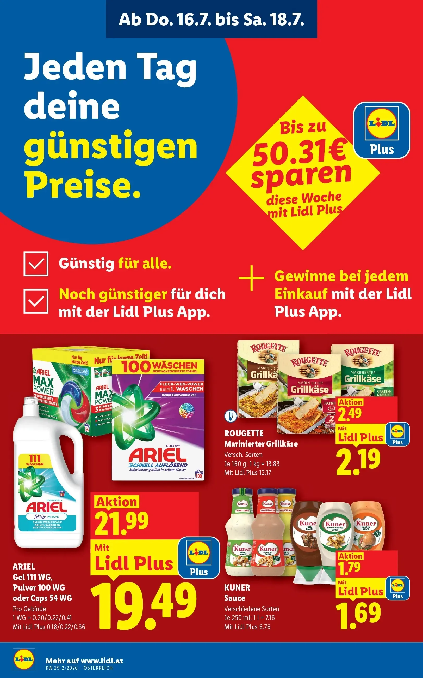 Lidl - Lidl ab 15.07.2026 - Angebote ab donnerstag von 16. Juli bis 18. Juli 2026 - Flugblätt seite  2