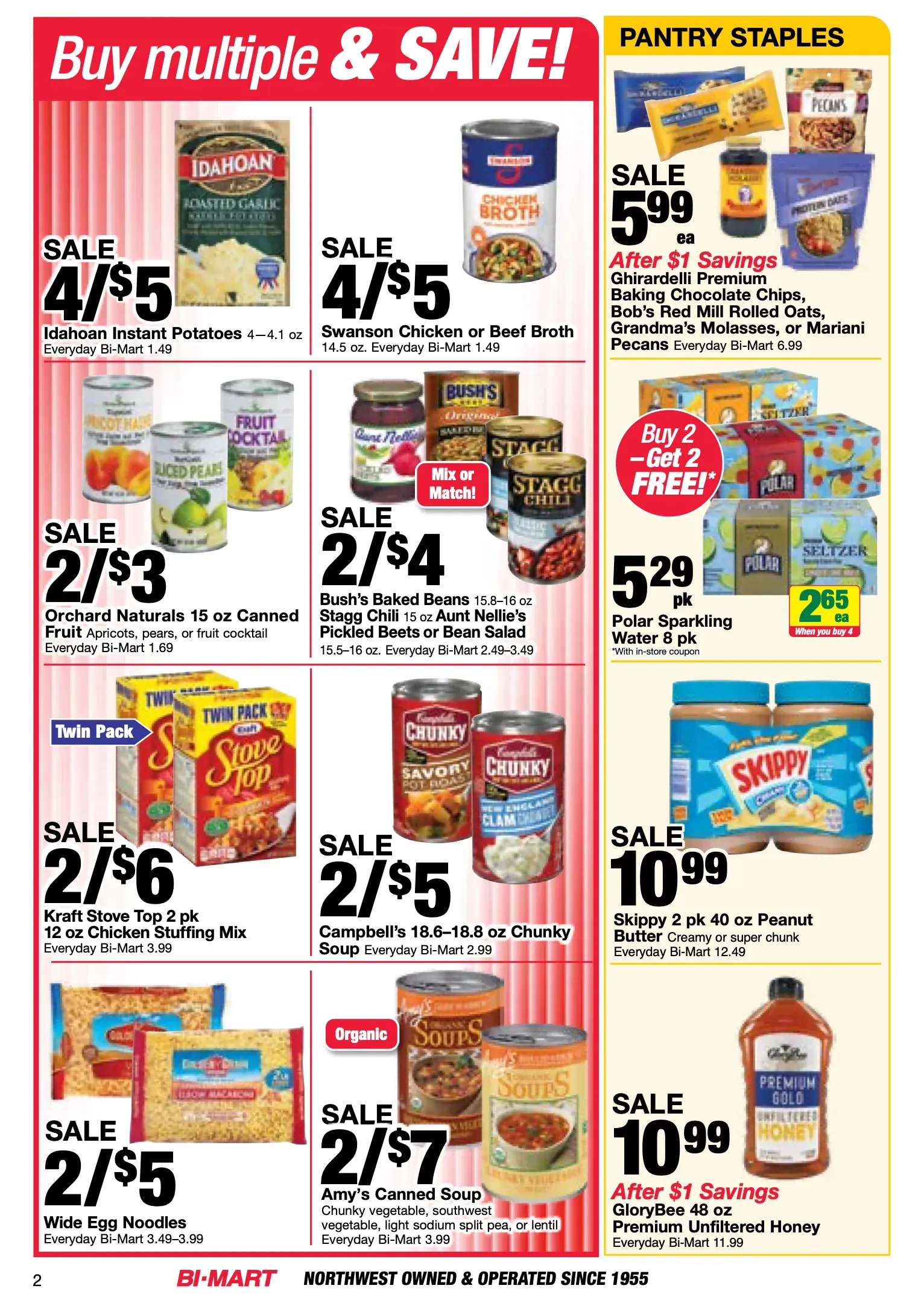 Weekly ad Current Bi-Mart leaflet valid from Tuesday 10/13/2026 to Monday 10/26/2026 from October 13 to October 26 2026 - Page 2