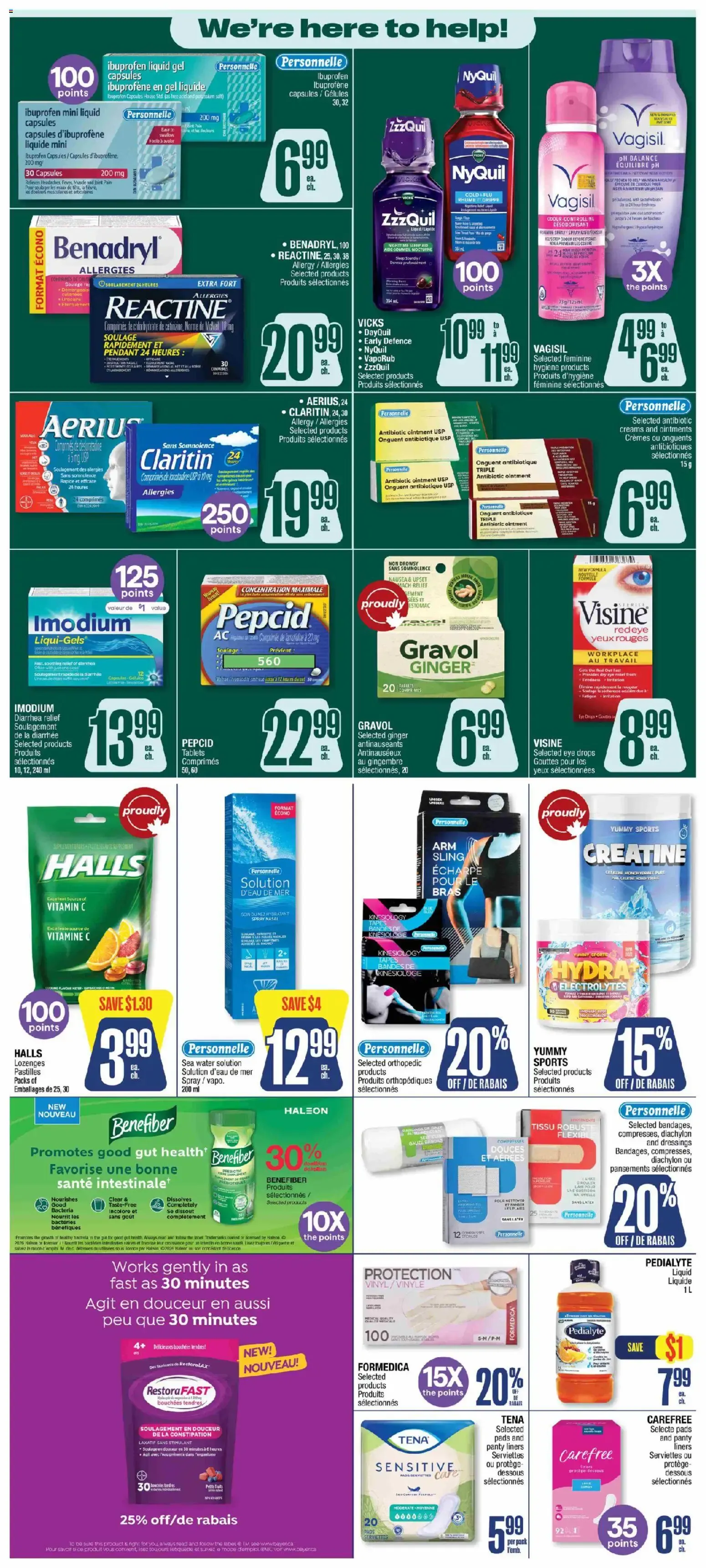 Jean Coutu weekly flyer from Sep 10, 2026 > weekly specials & deals from September 10 to September 16 2026 - flyer page 4
