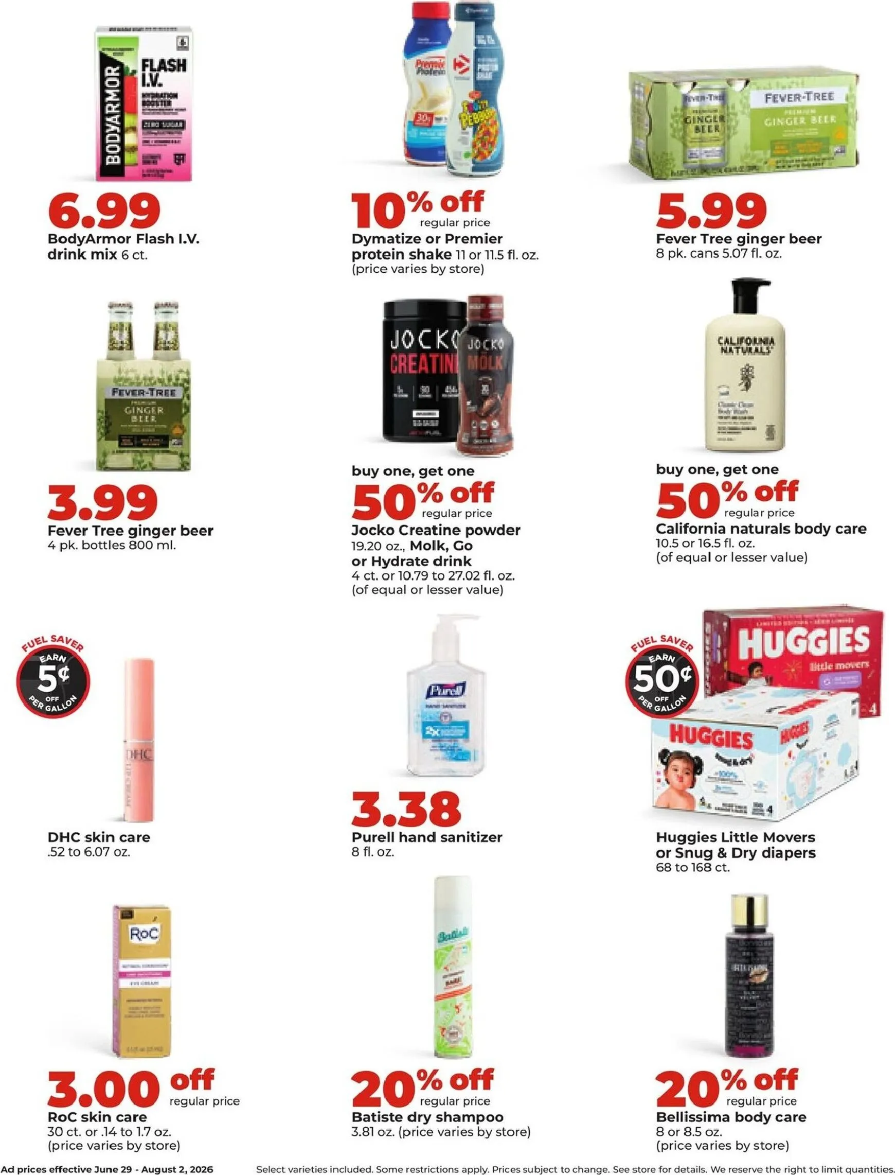 Weekly ad Current Hy Vee - Monthly leaflet valid from Monday 06/29/2026 to Sunday 08/02/2026 from June 29 to August 2 2026 - Page 20