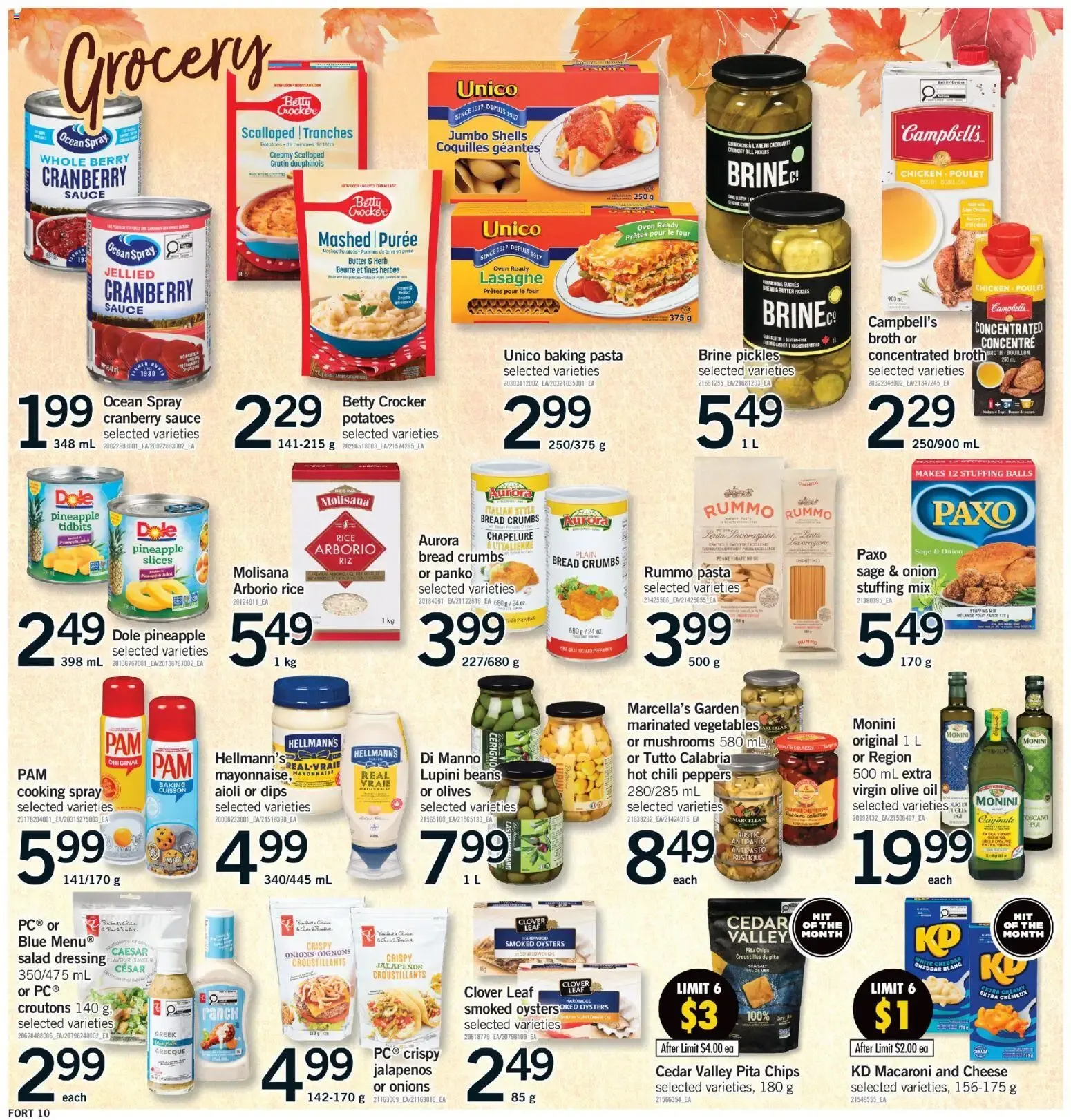 Fortinos weekly flyer / circulaire from Oct 1, 2026 > weekly specials & deals from October 1 to October 7 2026 - flyer page 11