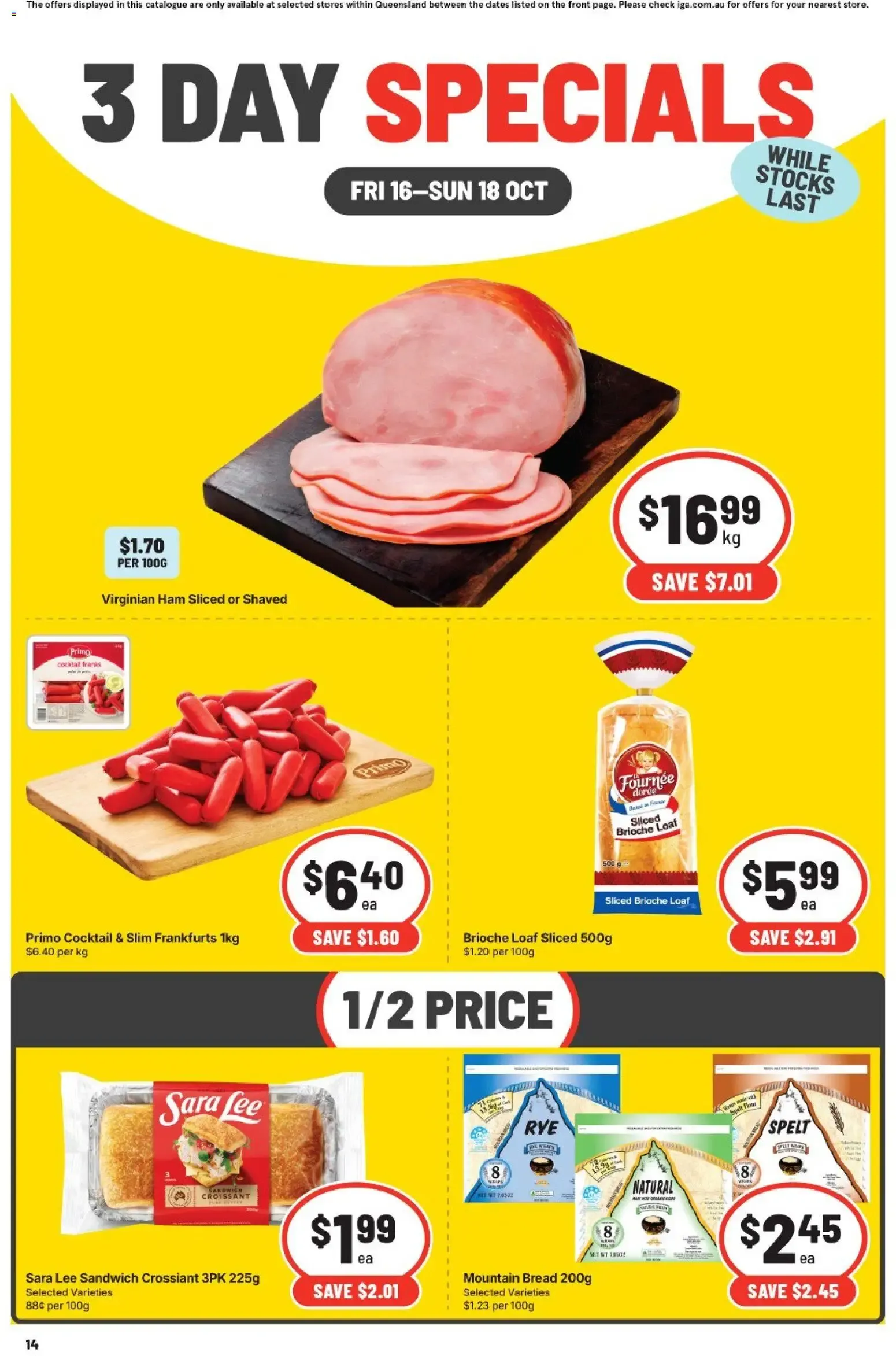 3 DAY SPECIALS - Catalogue valid from 16 October to 18 October 2026 - page 2
