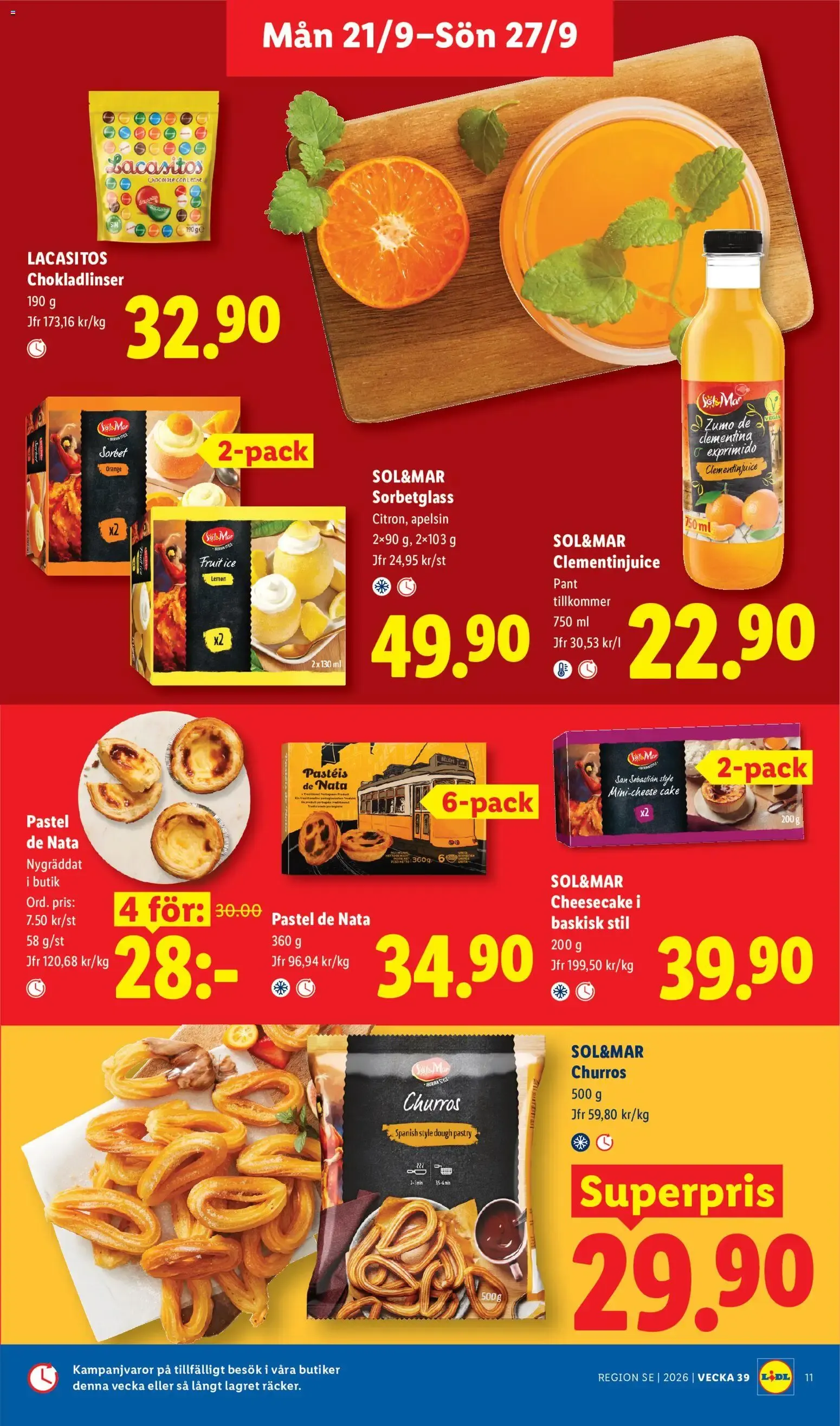 Lidl erbjudanden från 21/09/2026 - 27/09/2026 > Reklamblad nuvarande rabatter från 21 september till 27 september 2026 - Reklamblad sidor 12