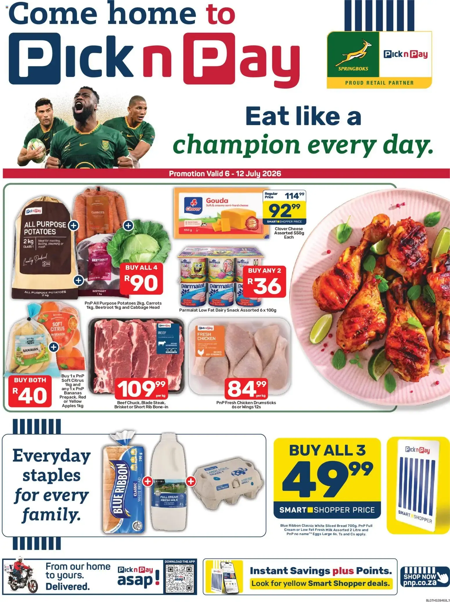 Pick n Pay from 6 July to 12 July 2026 - Catalogue Page 1