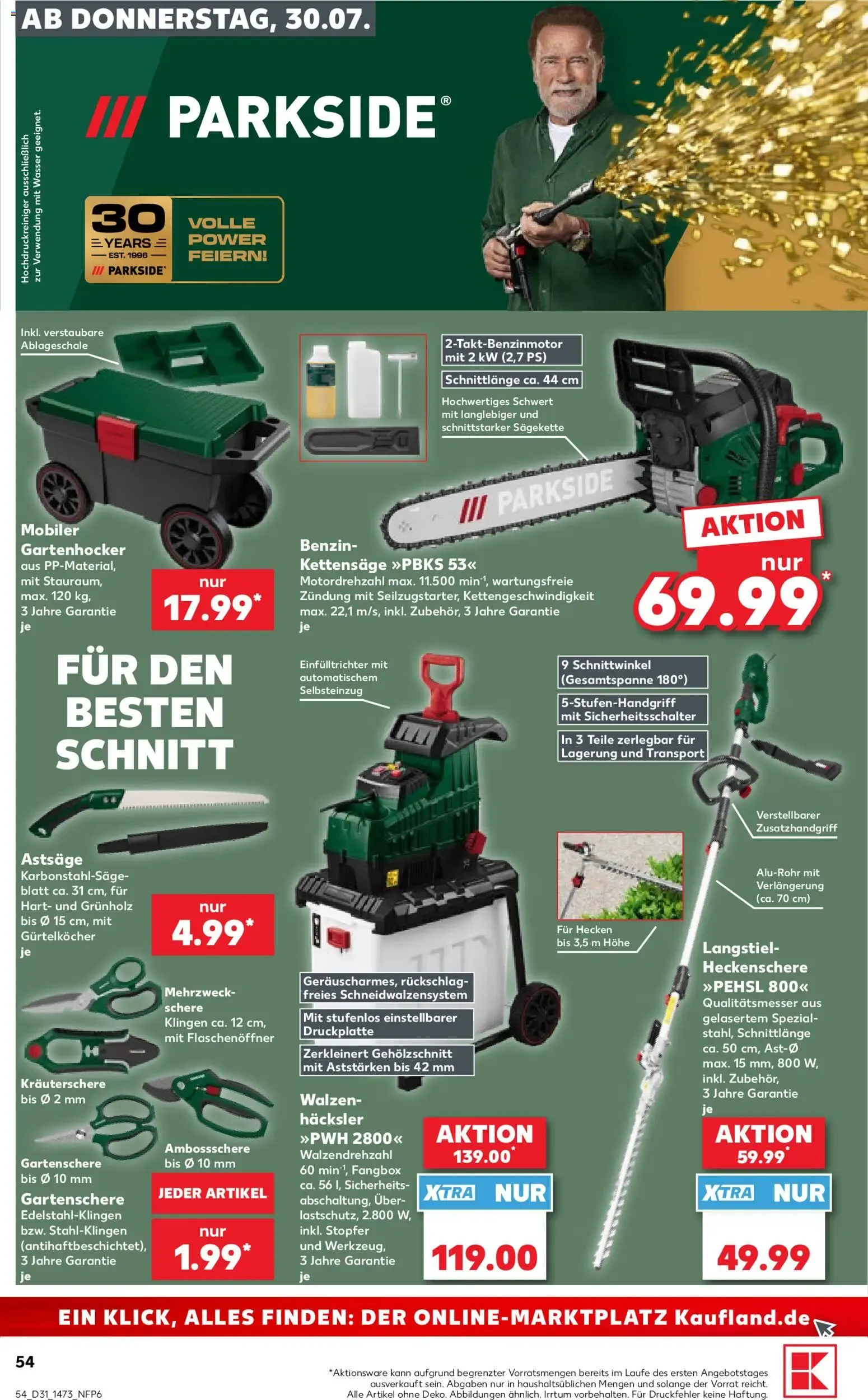 Prospekt Kaufland ab 30.07.2026 » Angebote Online zum Blättern von 30. Juli bis 5. August 2026 - Prospekt seite 54